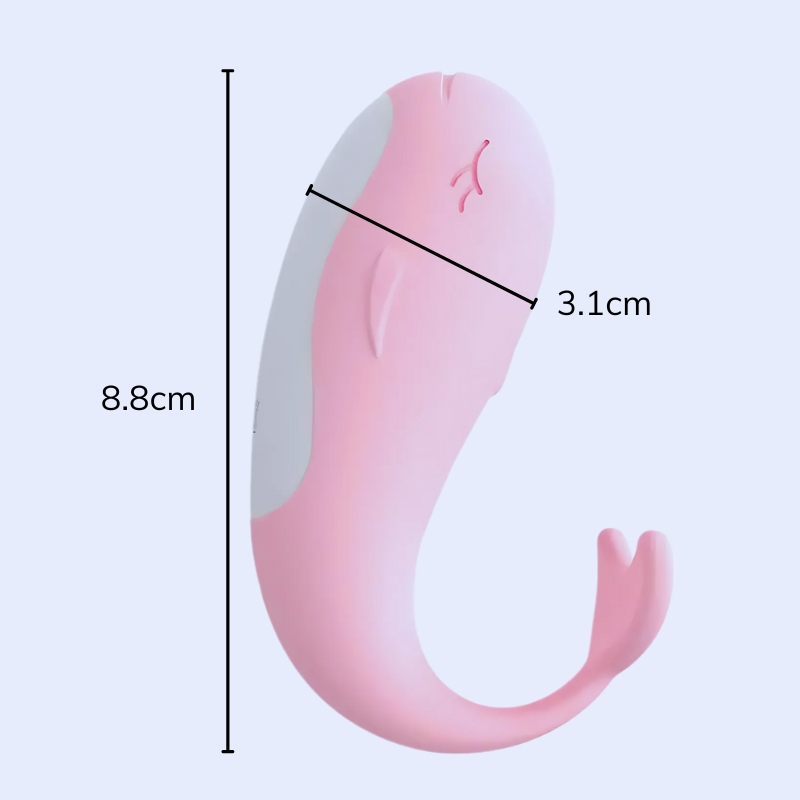 Máy Massage Âm Đạo Cá Voi Nhỏ Little Whale Jiuai 10 Chế Độ_thumbnail_3