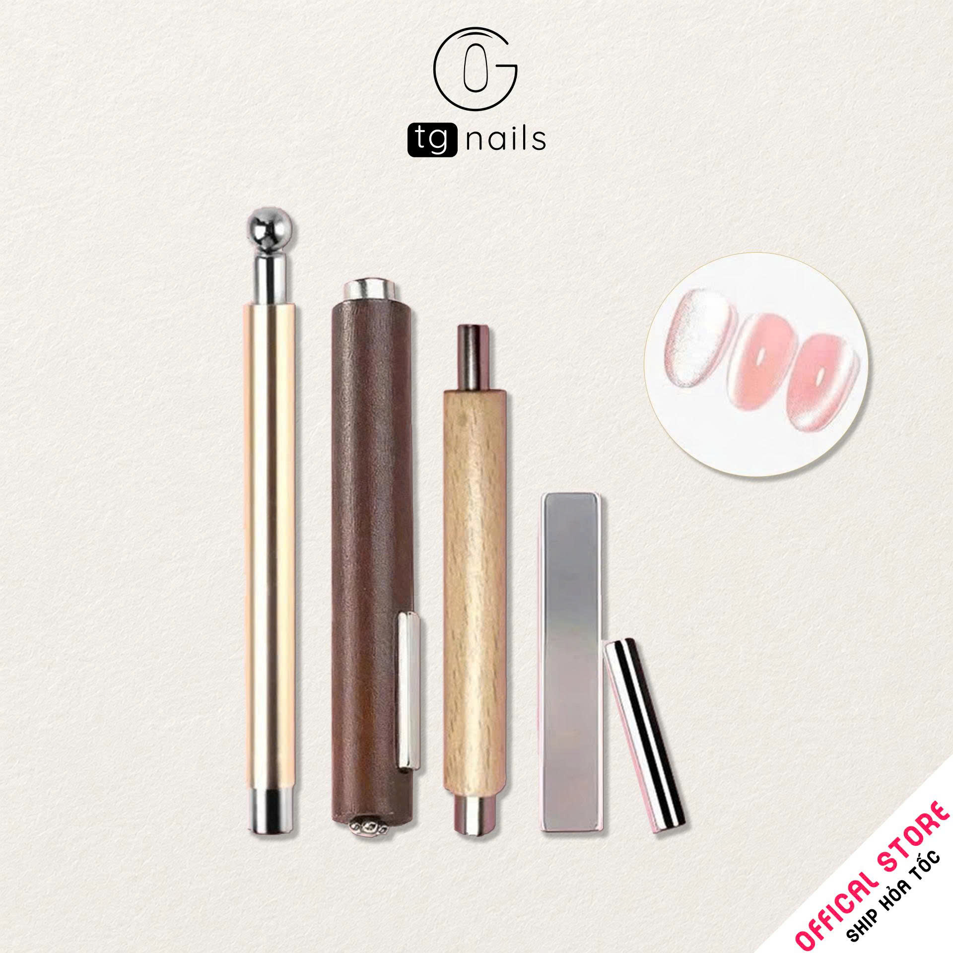 Nam châm, dùng để hút sơn móng tay dùng trong ngành Nail, kích thước: 10.2x10.6x1.5_thumbnail_1