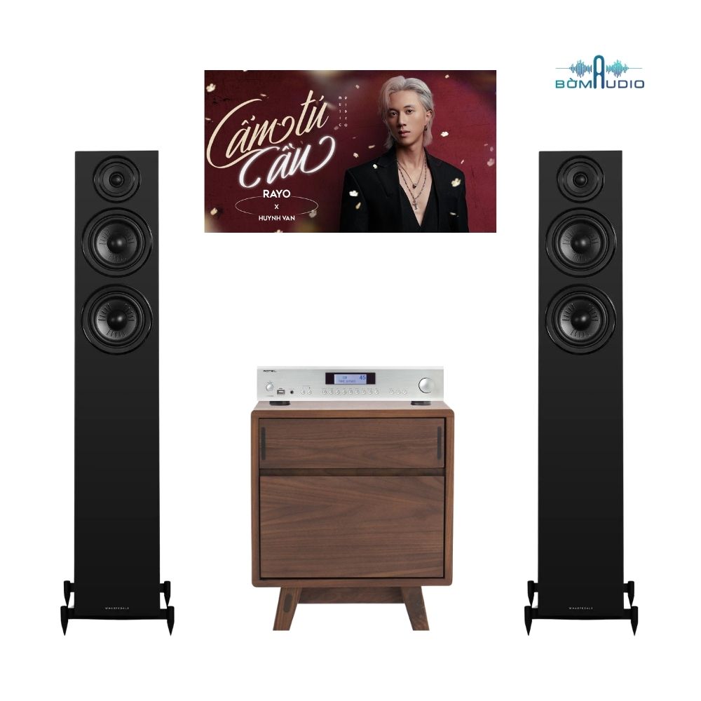 Combo Amply ROTEL A14MKII + Loa Cột WHARFEDALE DIAMOND 12.4I - ROW3_thumbnail_1