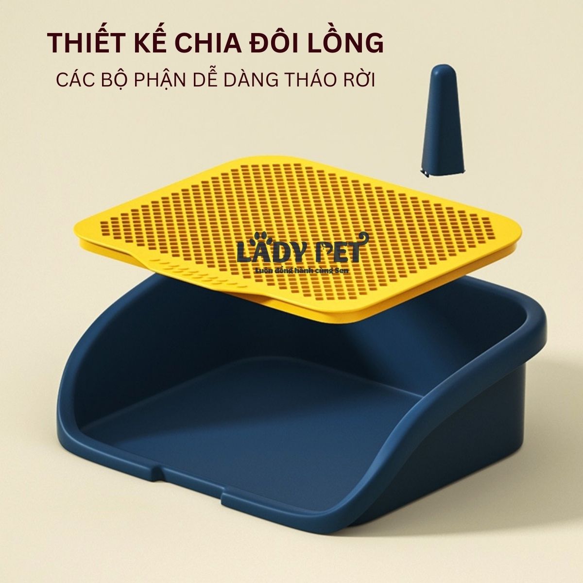 Khay vệ sinh có thành cho chó_thumbnail_2
