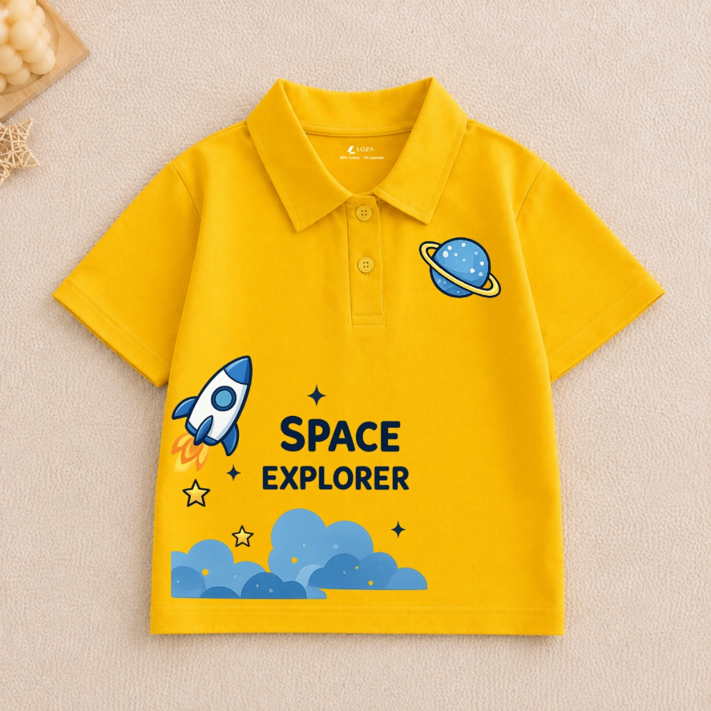 Áo polo bé trai in nhiều hình nhiều mẫu dễ mặc  - Áo thun có cổ cho bé Loza Kids PL004_thumbnail_14
