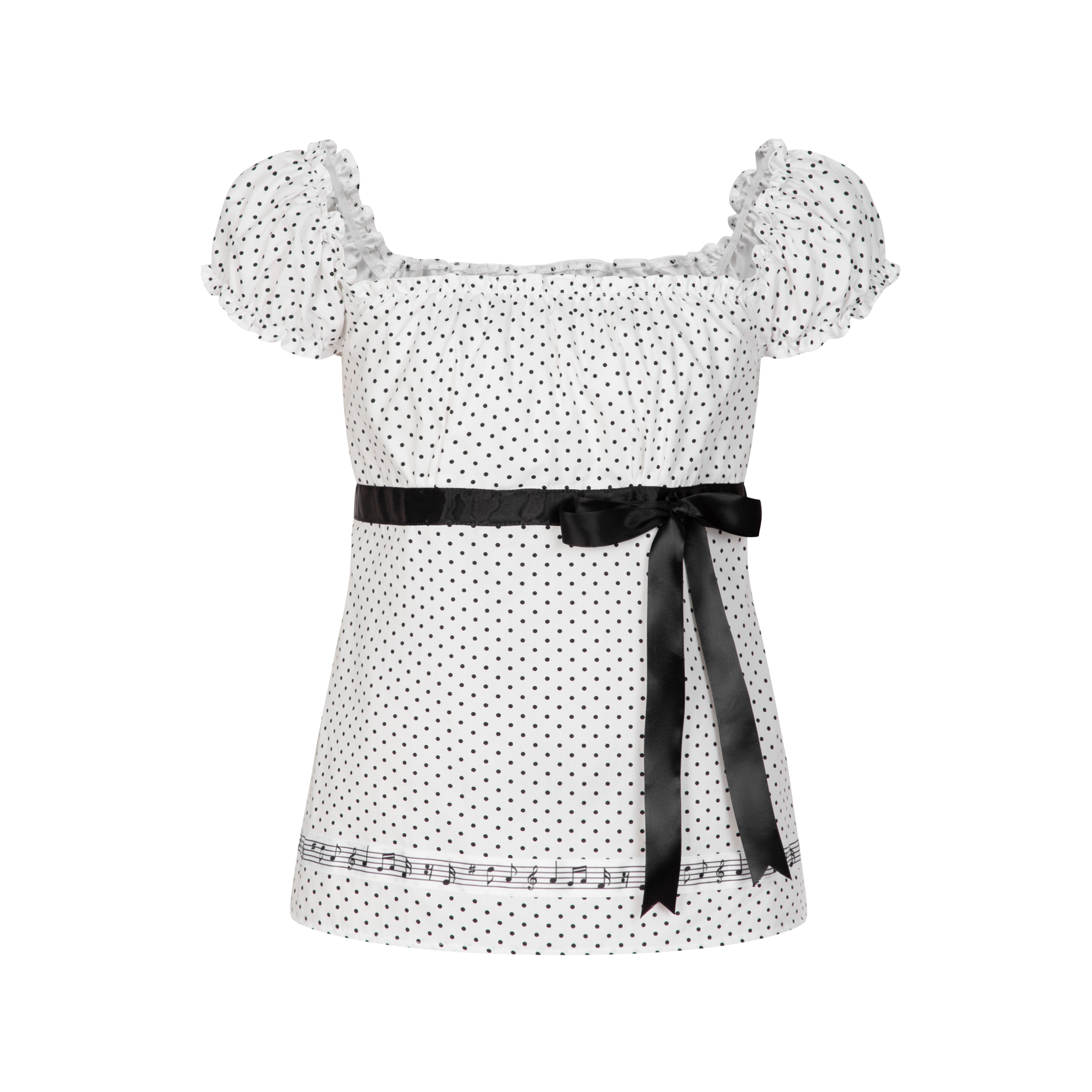 MELODY HANDMADE BABYDOLL TOP (LƯNG THUN)