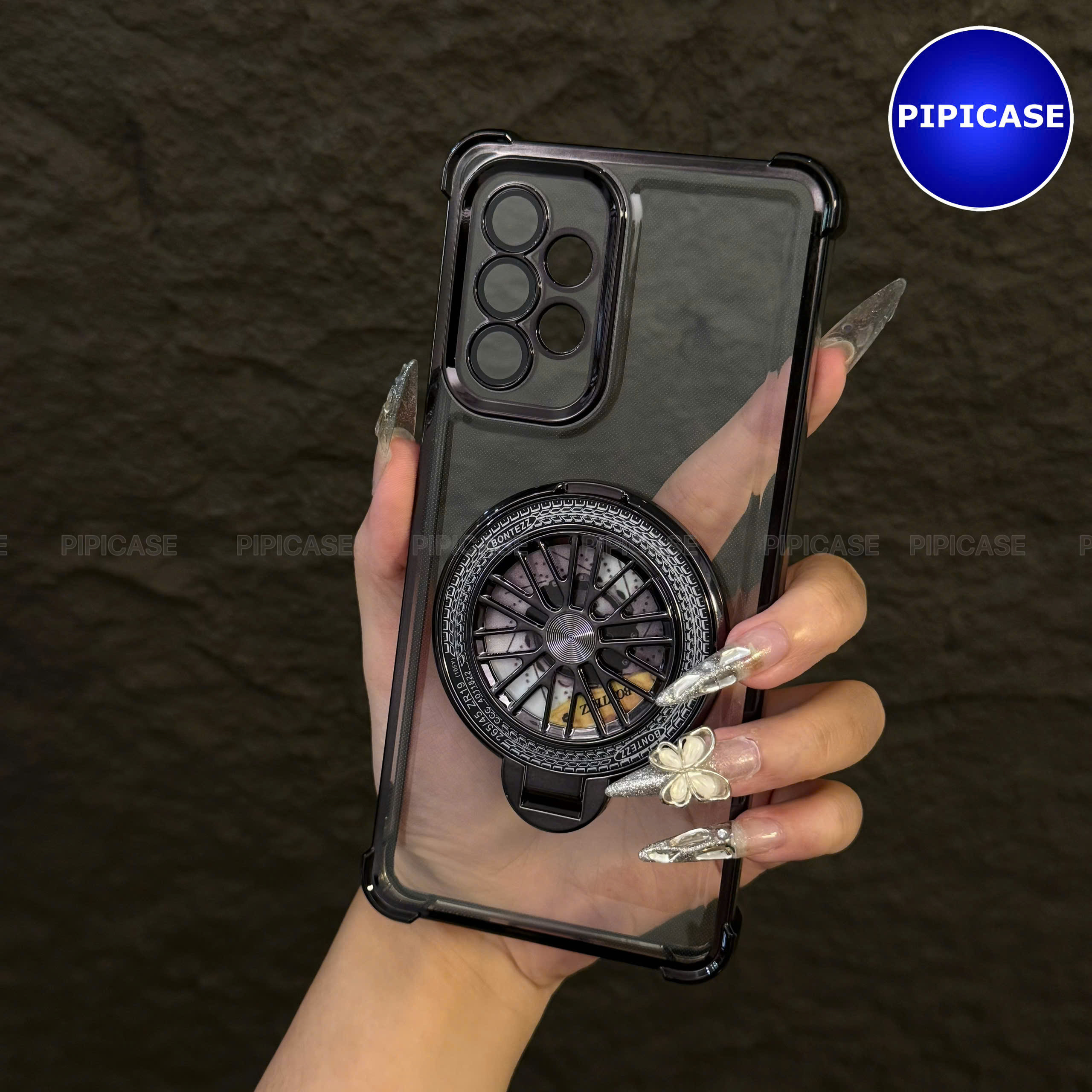 Ốp Lưng Samsung A73 - AB - Đen