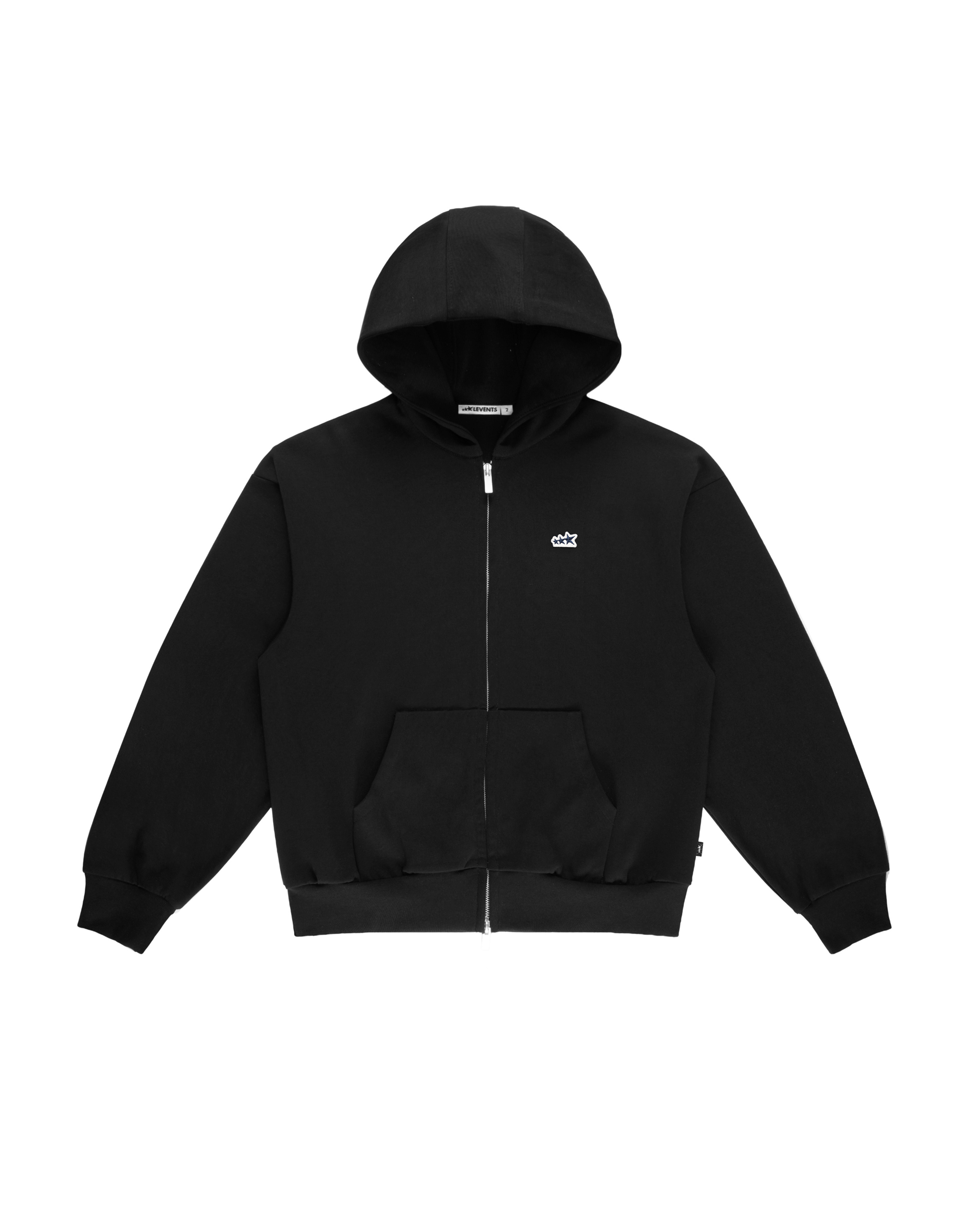 Levents® Triple Star Semi-Oversized Hoodie Zip