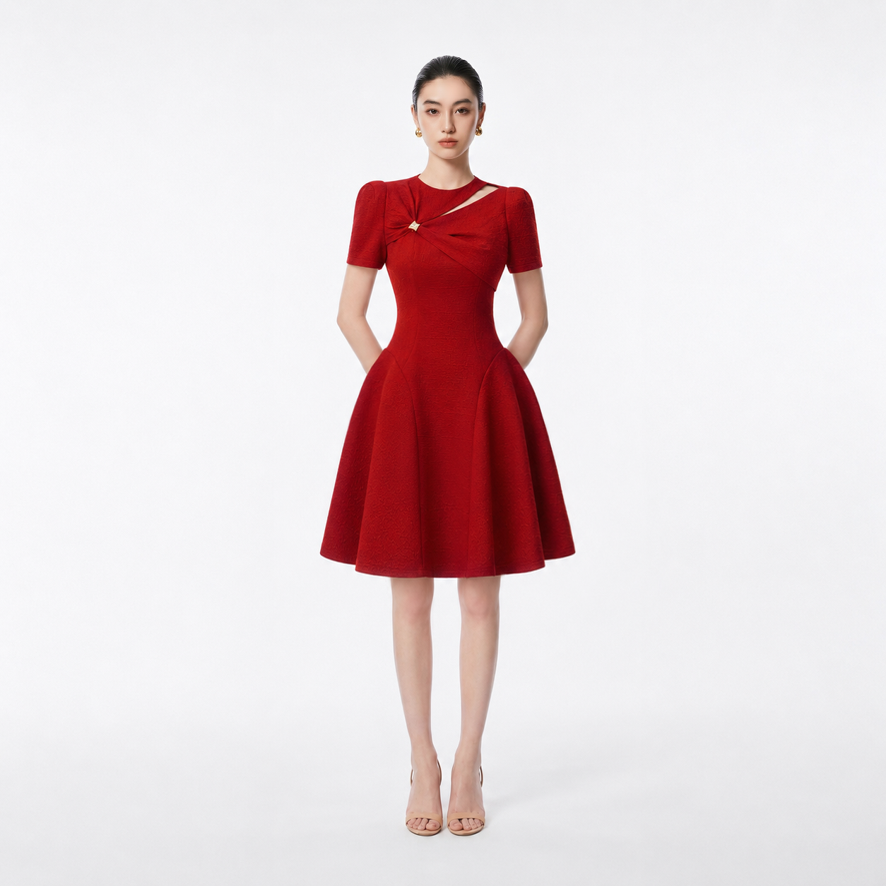 Red Miyu Dress
