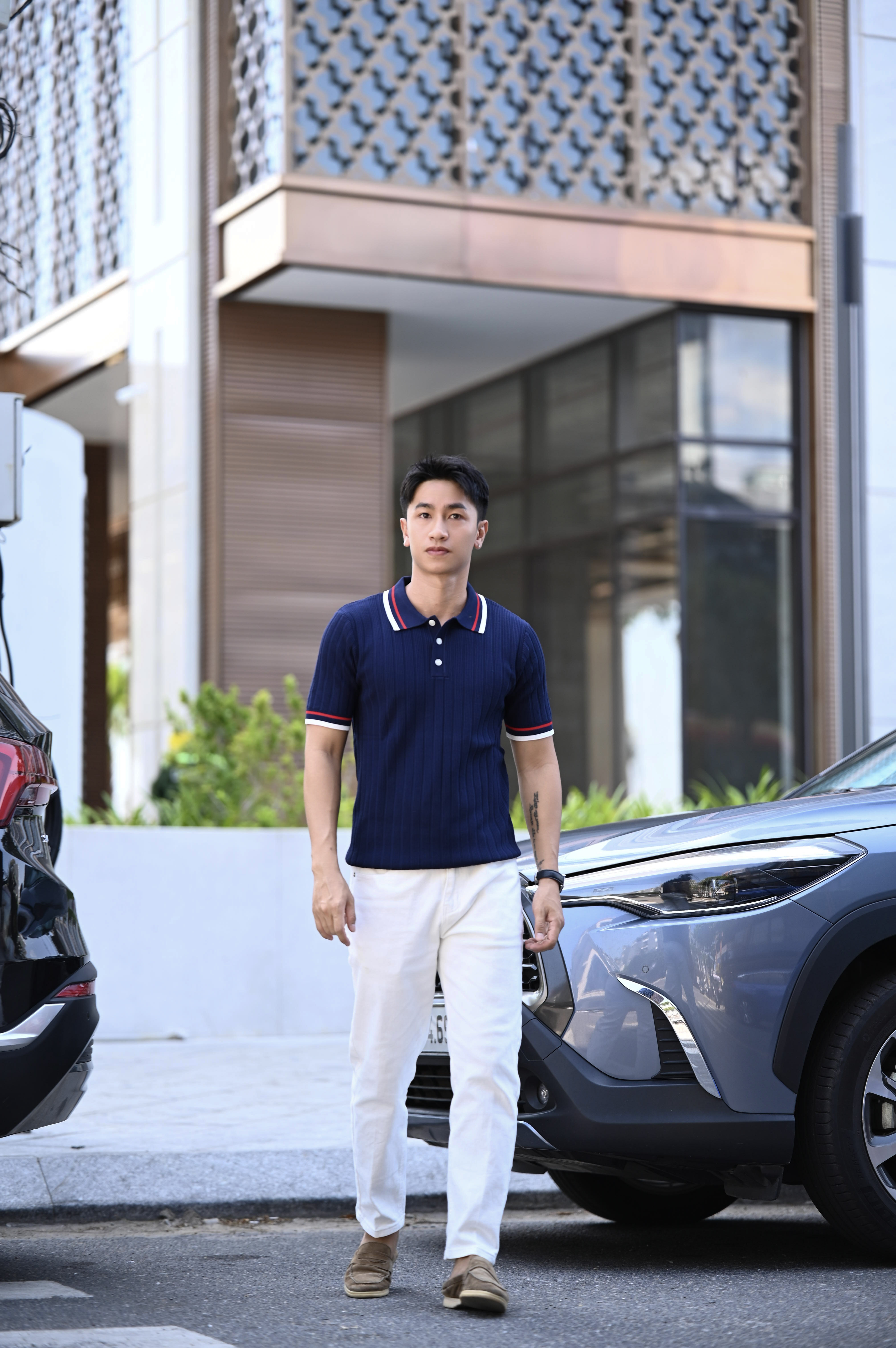 PB10 - Áo Polo Nam Tay Ngắn Phong Cách Old Money, Dáng Ôm, Cổ Bẻ, Mùa Hè 2025_thumbnail_11