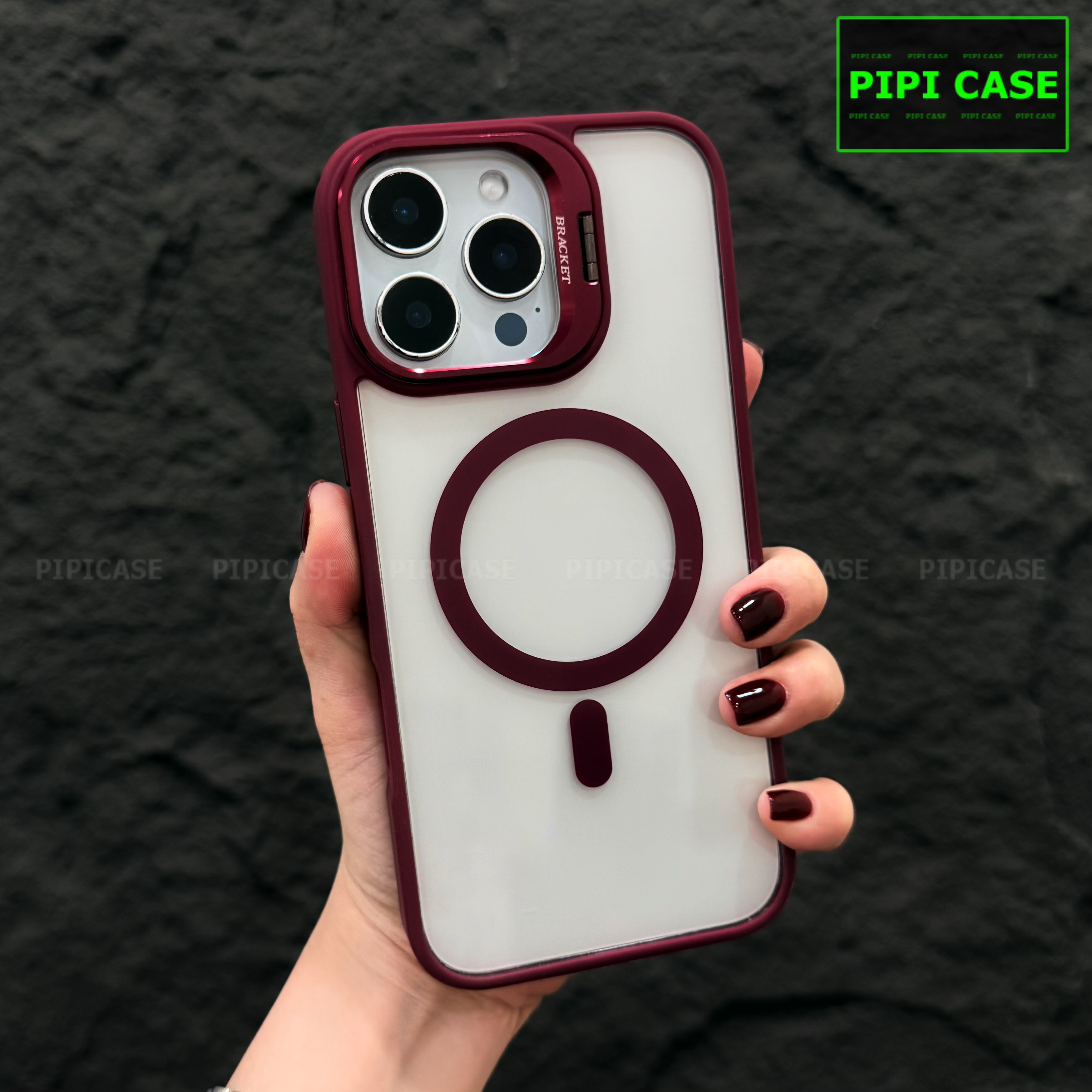 Ốp Lưng iPhone 14 Pro Max - Dansi - Đỏ_thumbnail_6