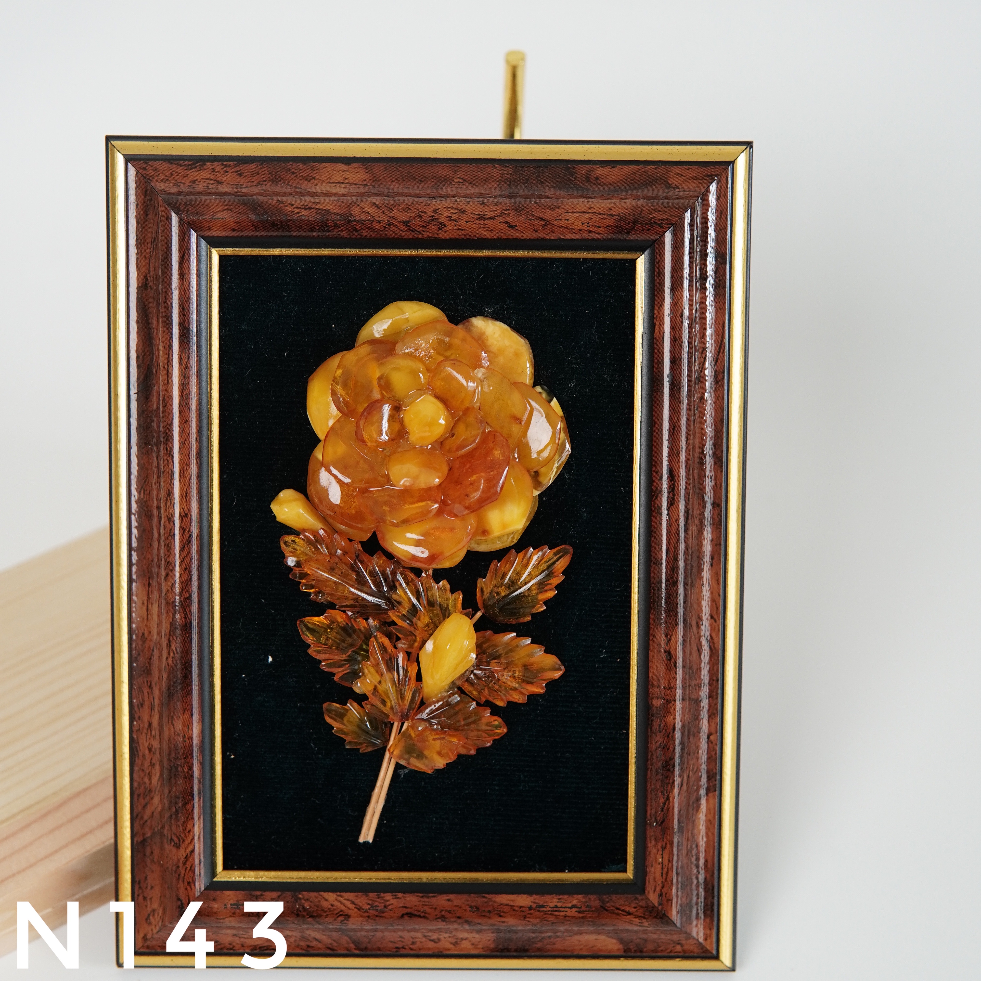 Tranh Hổ Phách Hoa Hồng – N143_thumbnail_2