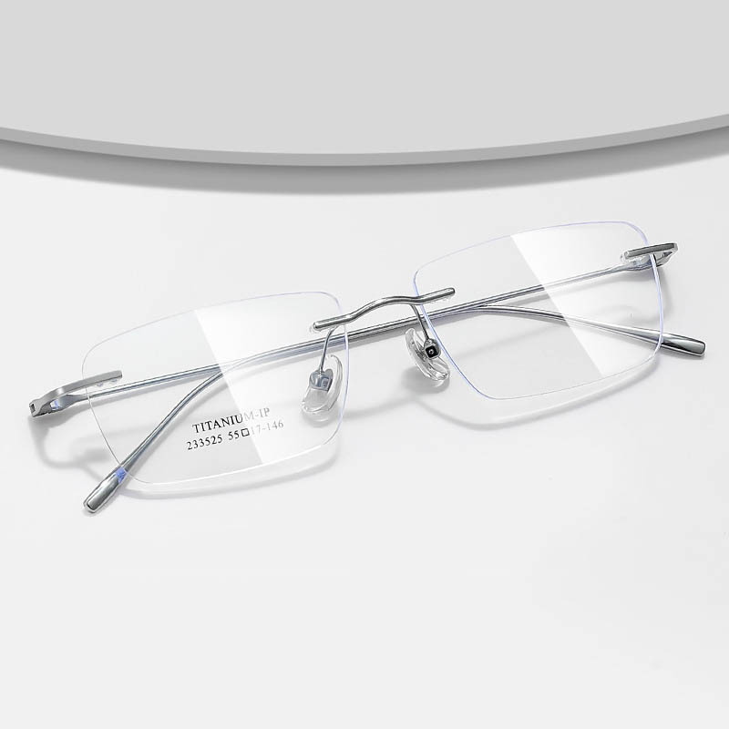 Gọng Kính Titanium Cao Cấp - Không Viền Sang Trọng