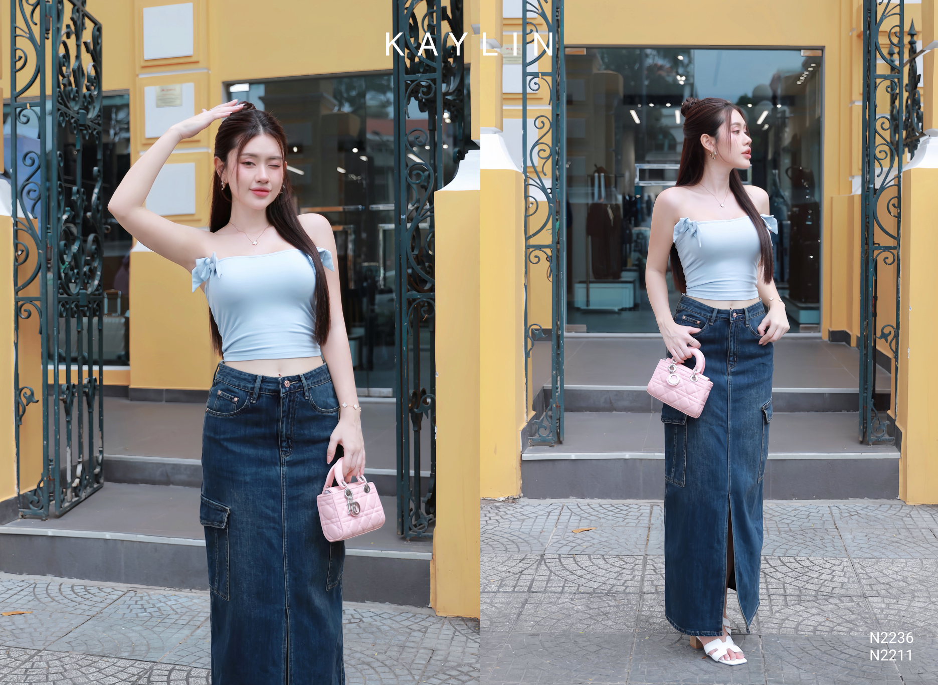 Áo Ống KAYLIN Cúp Phối Nơ