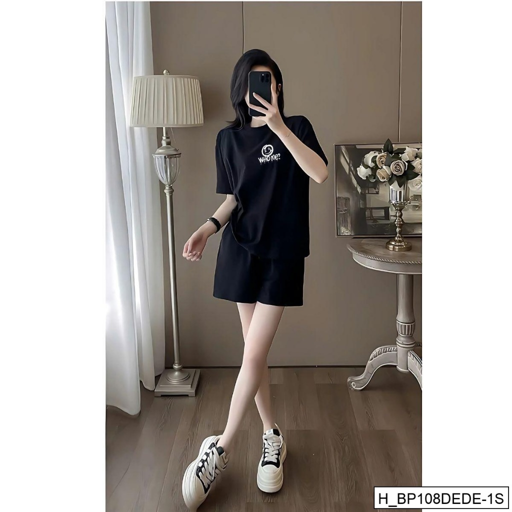 [XẢ KHO BỘ FORM RỘNG] -  Bộ quần áo thun nữ dáng rộng nhiều hình in - LOZA XB013_thumbnail_18