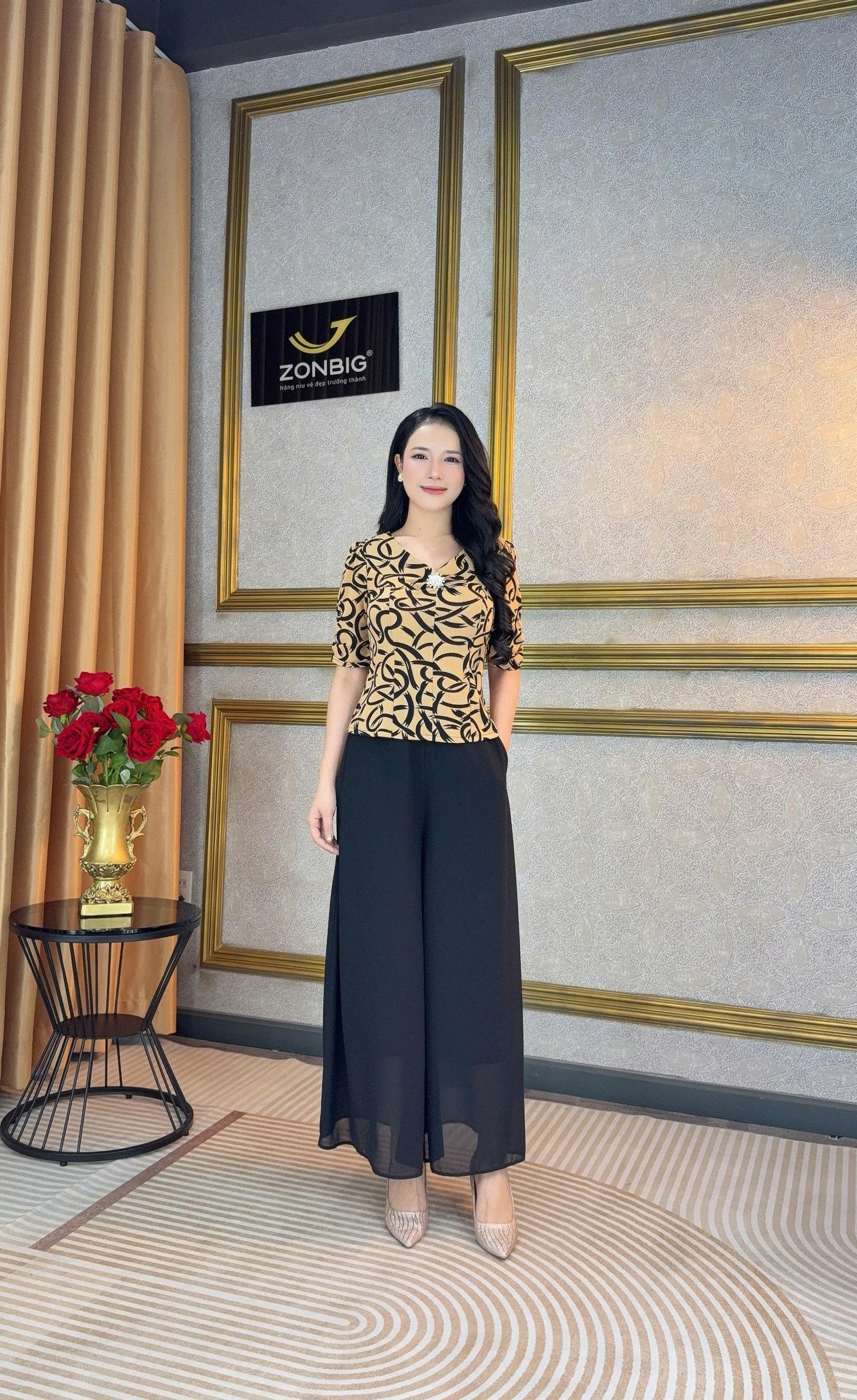 Áo kiểu - A2196 - Thương hiệu ZONBIG