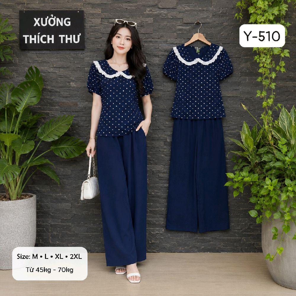 Thích Thư Đồ Bộ Thun Y510 Y511 y512 Y513 Y514 Form Đẹp Mềm Mịn Co Giãn Tốt Áo Quần Dài Thời Trang Cho Nữ