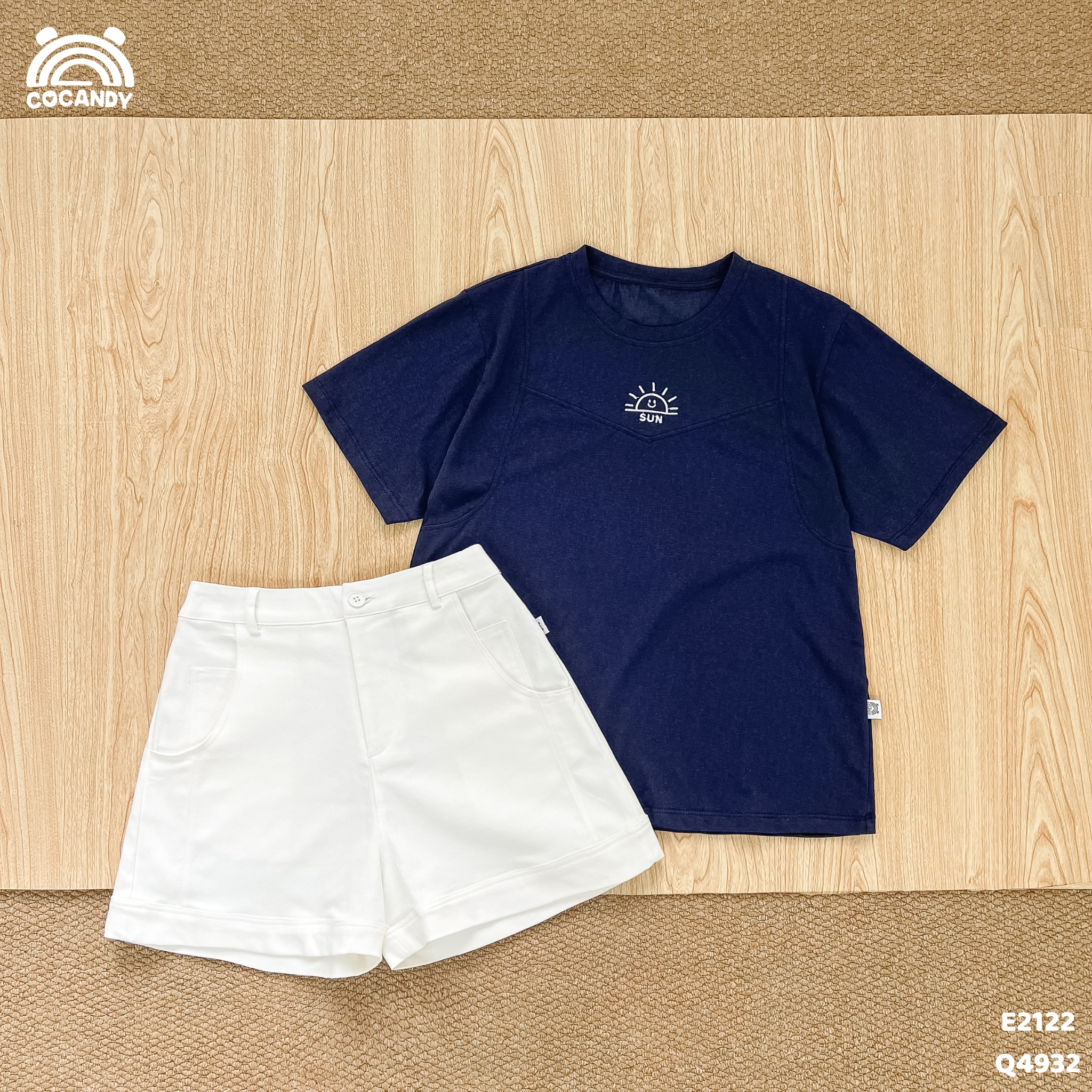 Quần cộc kaki TRẮNG NỮ