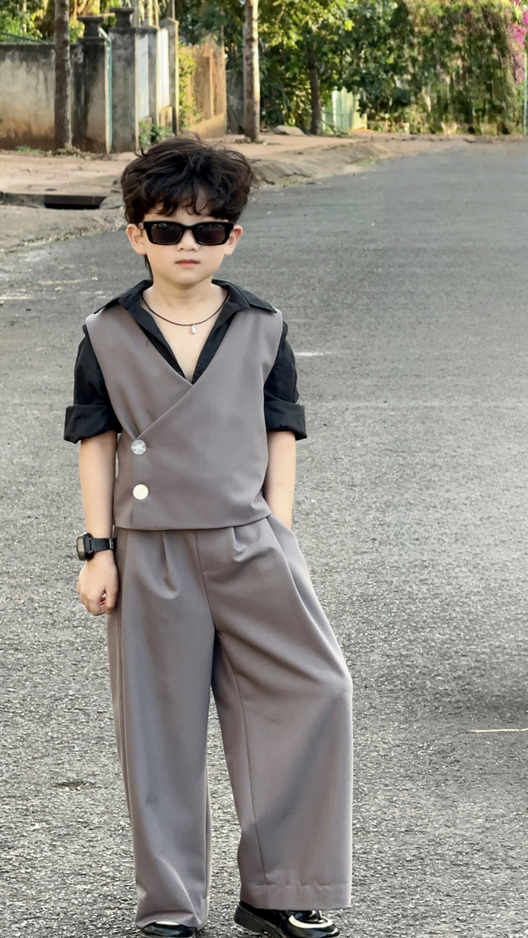 Set Gile Tà Chéo Dáng Rộng Dành Cho Bé Trai._thumbnail_4