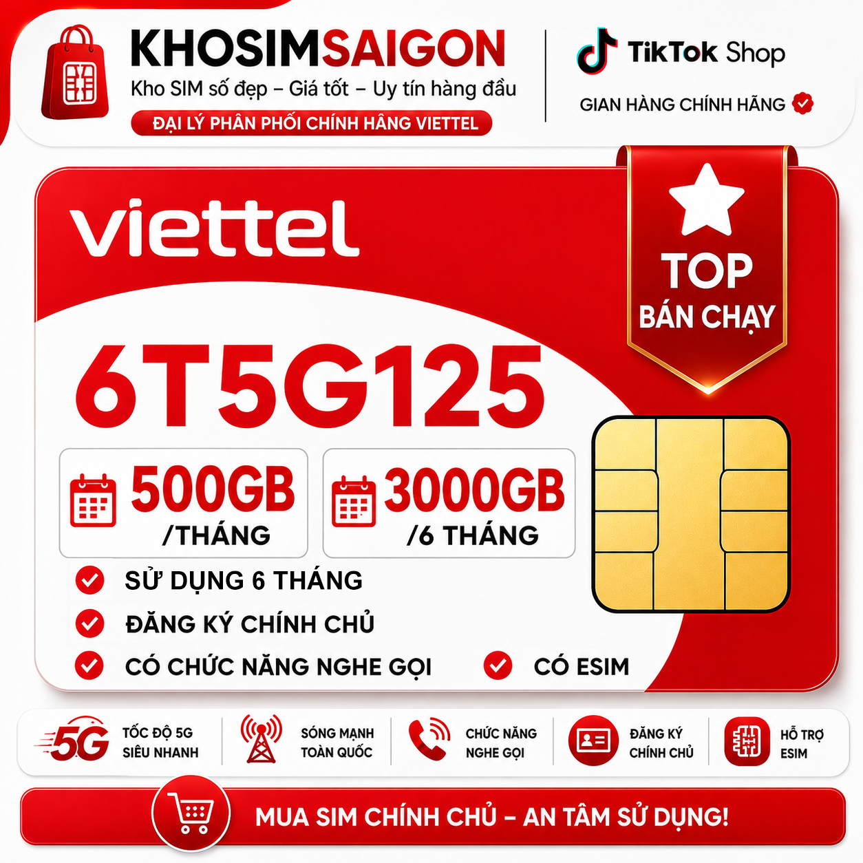 Sim Viettel 6 Tháng_0
