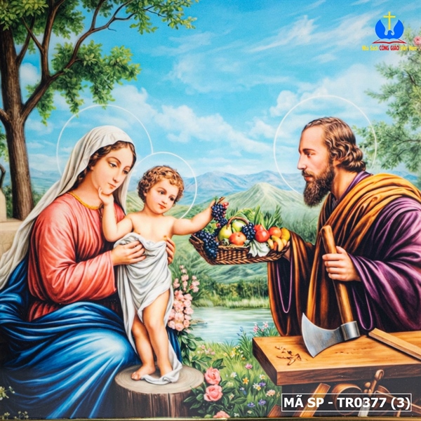 Ảnh để bàn gia đình thánh gia 15x21cm_thumbnail_2
