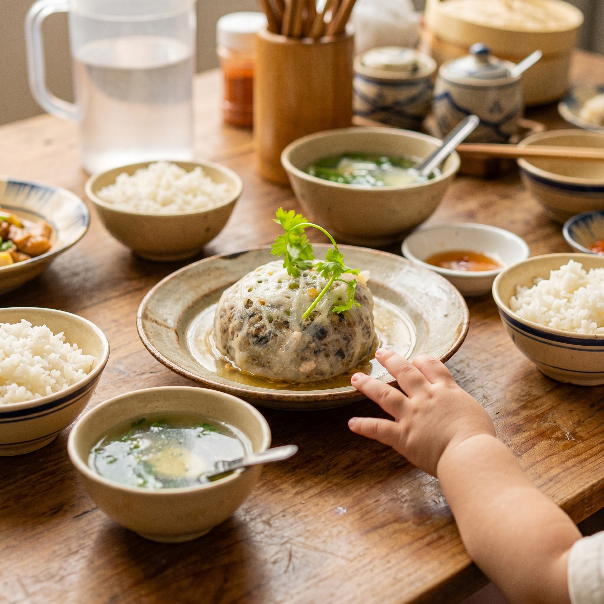 Combo Mix 5 Chả Đùm 2 loại : 3 Đậu + 2 Muối_thumbnail_3