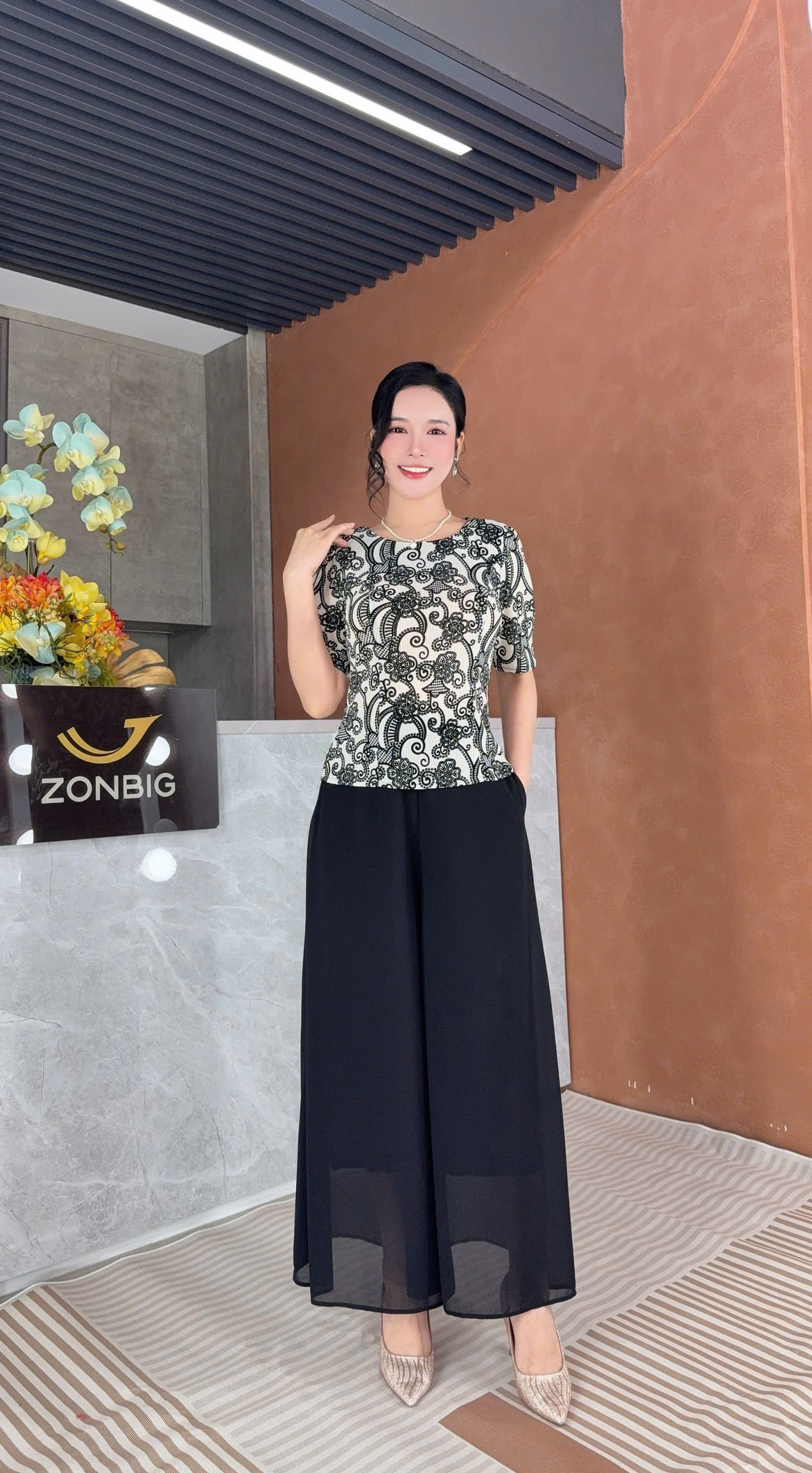 Áo kiểu - A2172 - Thương hiệu ZONBIG