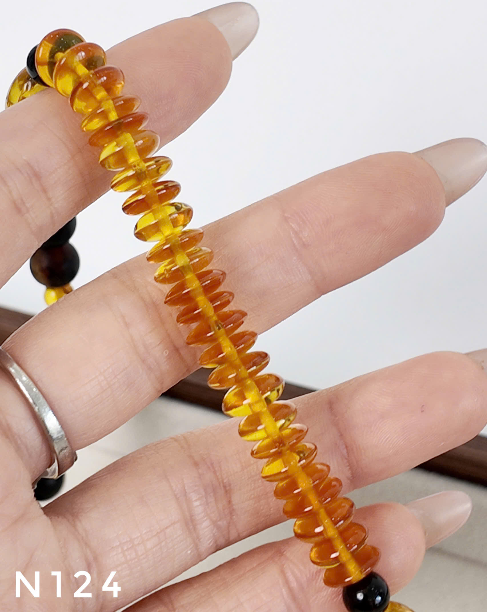 Dây Cổ Rêu Tròn Mix Mật Trong Dáng Nở Hoa – N124_thumbnail_3