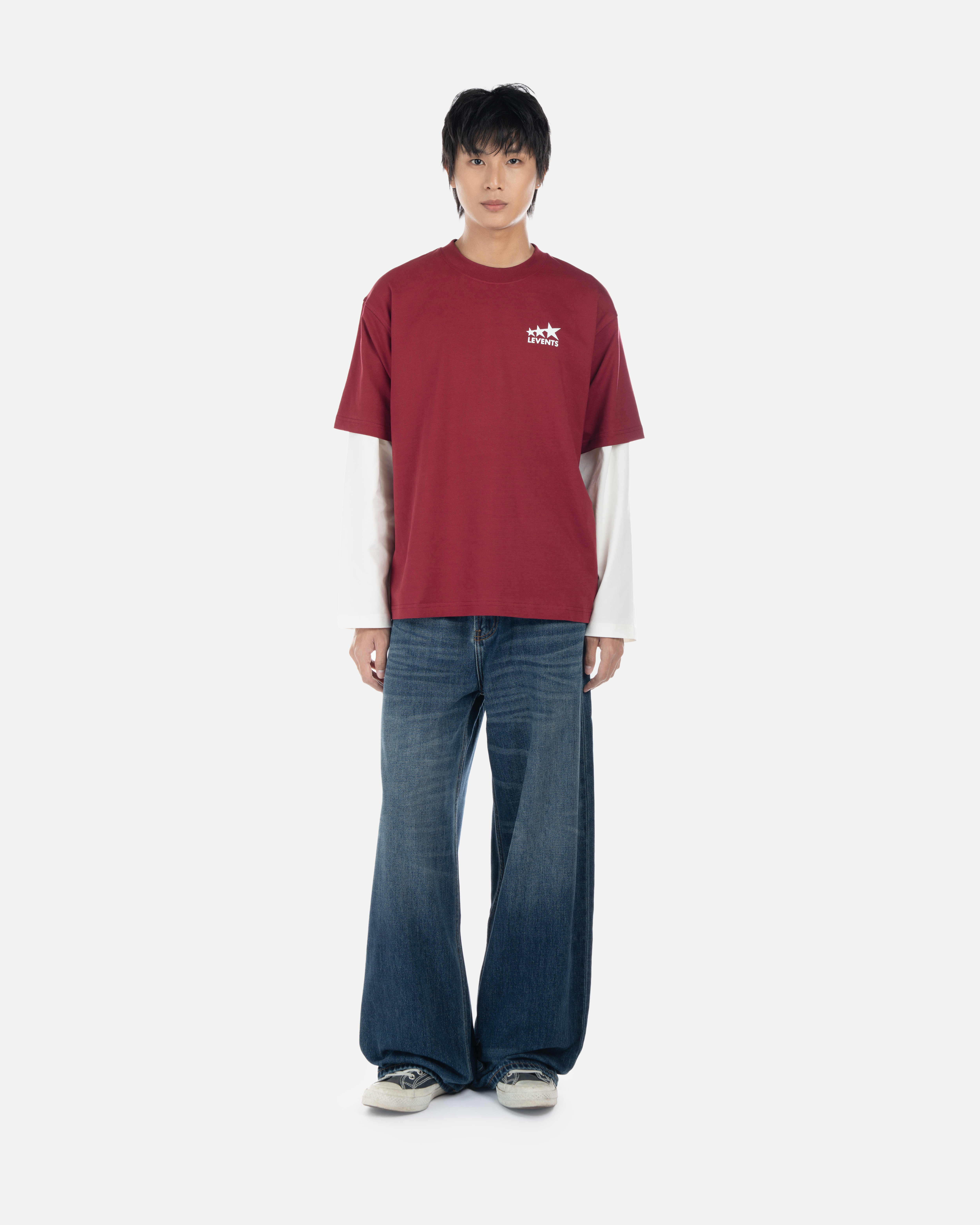 Levents® Signature Logo Semi-Oversized Tee