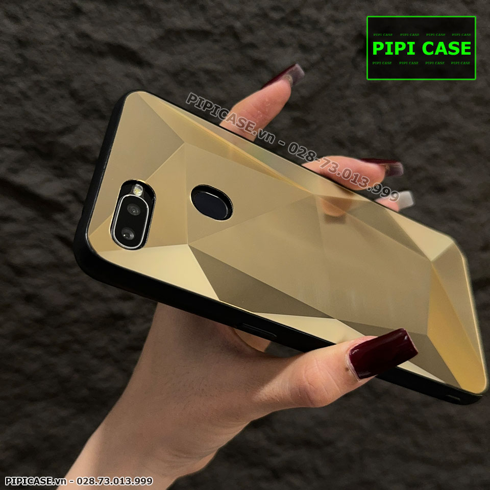 Ốp Lưng Oppo F9 - Kim Cương 6D - Vàng_thumbnail_3