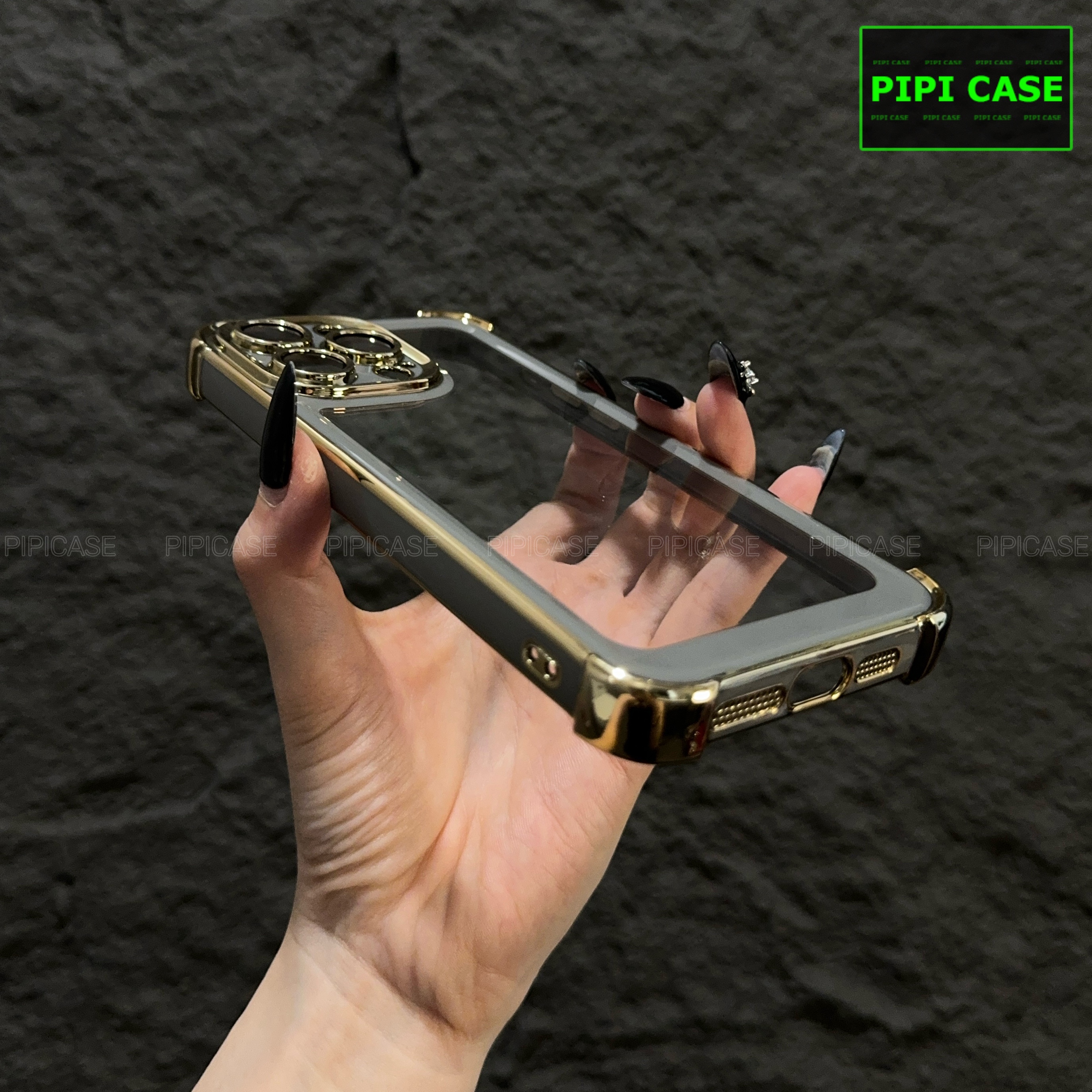 Ốp Lưng iPhone 13 Pro Max - Timo - Xám_thumbnail_10