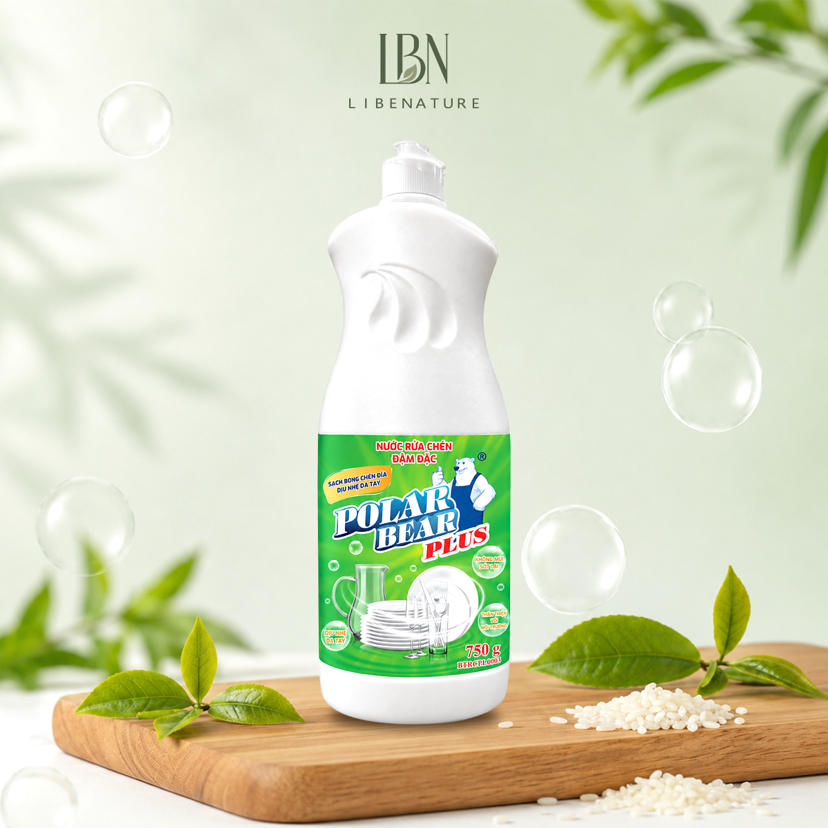 Nước rửa chén đậm đặc Polar Bear Plus_thumbnail_2