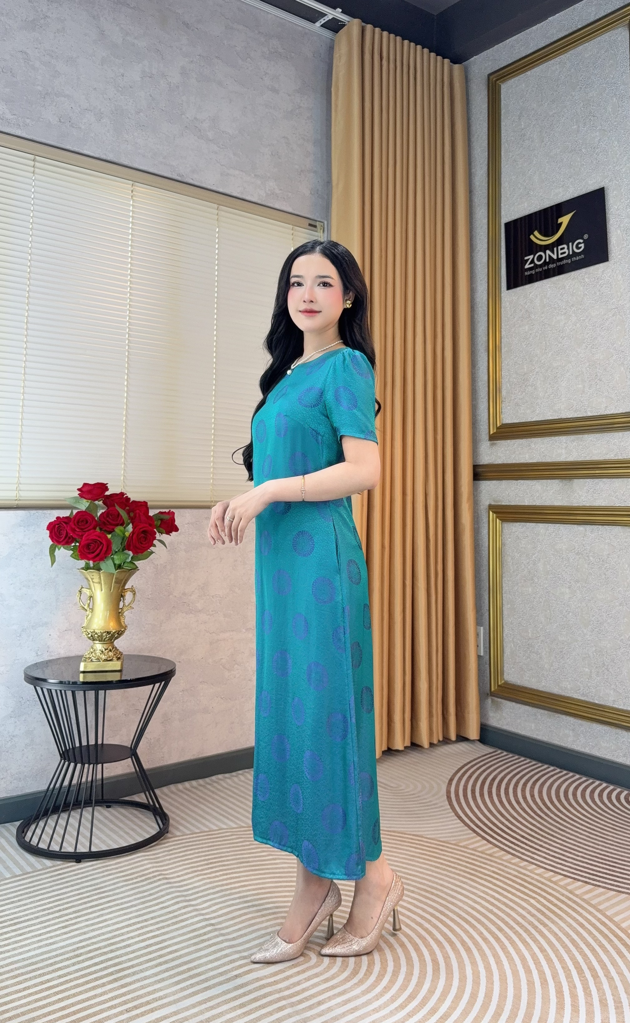 Đầm suông - Y2221 - Thương hiệu ZONBIG_thumbnail_3