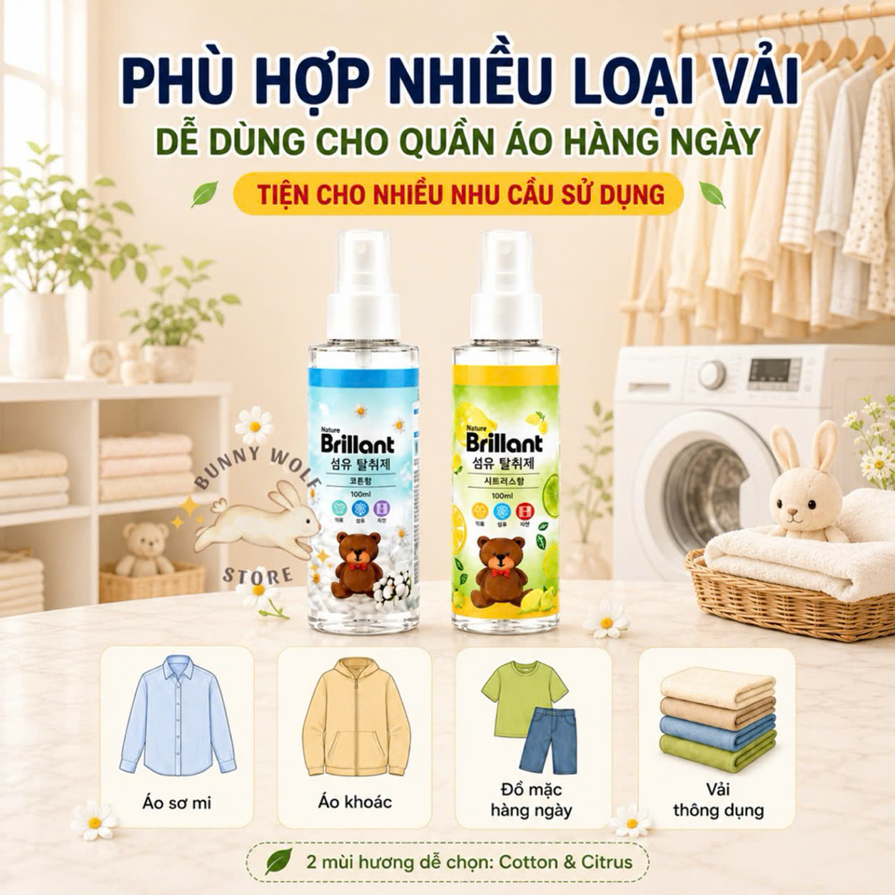 Combo 2 Chai Xịt Thơm Quần Áo Nature Brillant_thumbnail_1