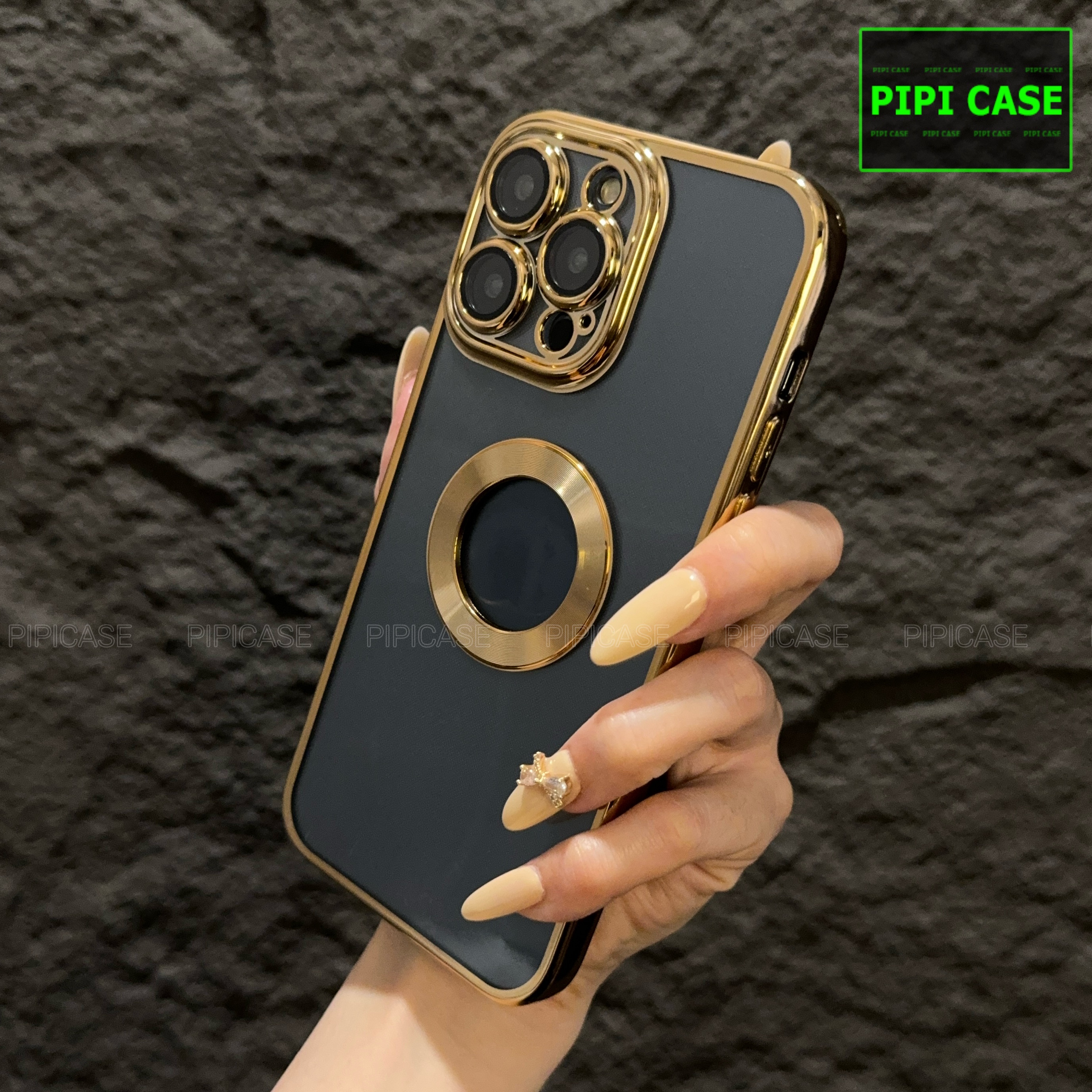 Ốp Lưng iPhone 13 Pro Max - Water - Vàng_thumbnail_1