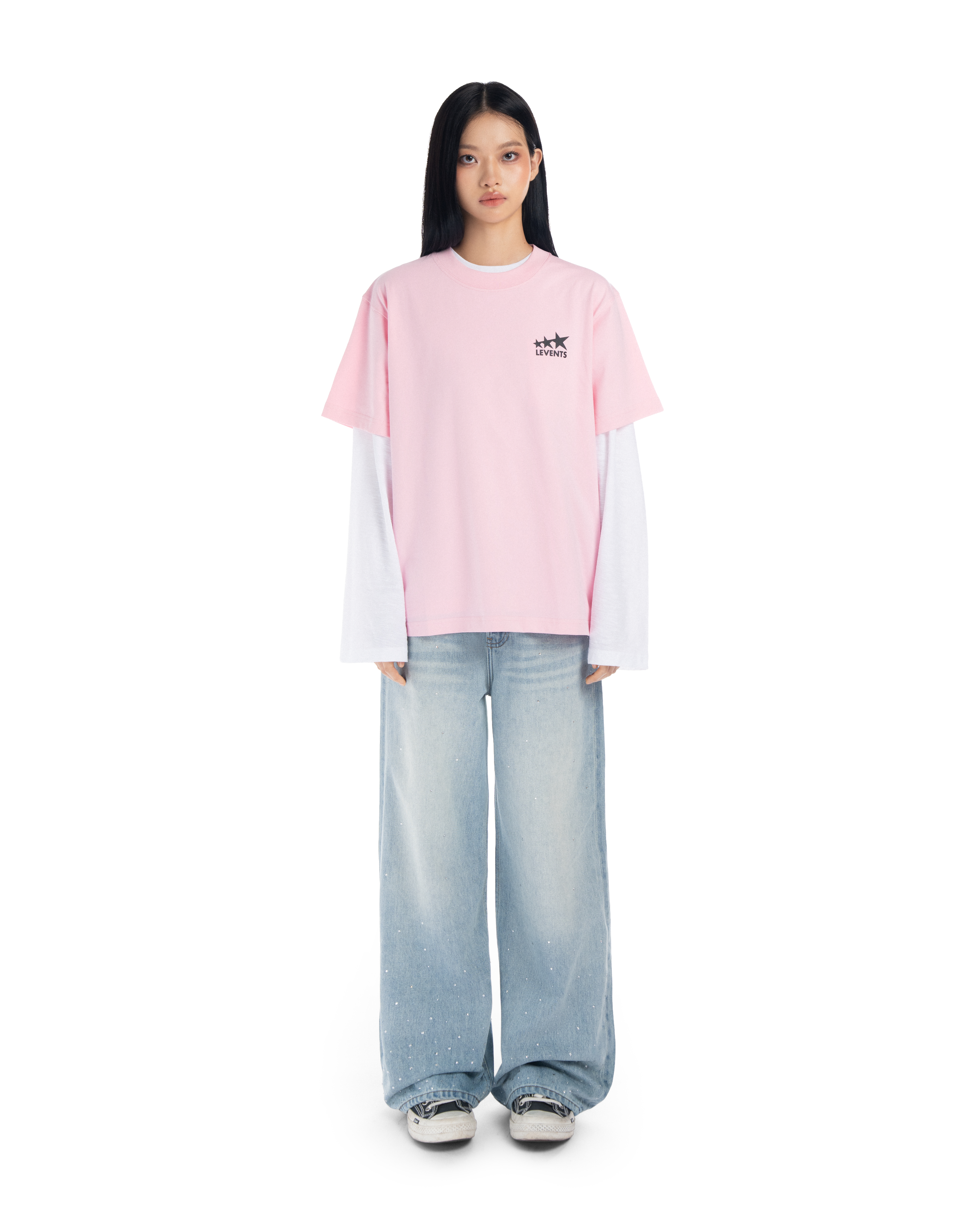 Levents® Signature Logo Semi-Oversized Tee