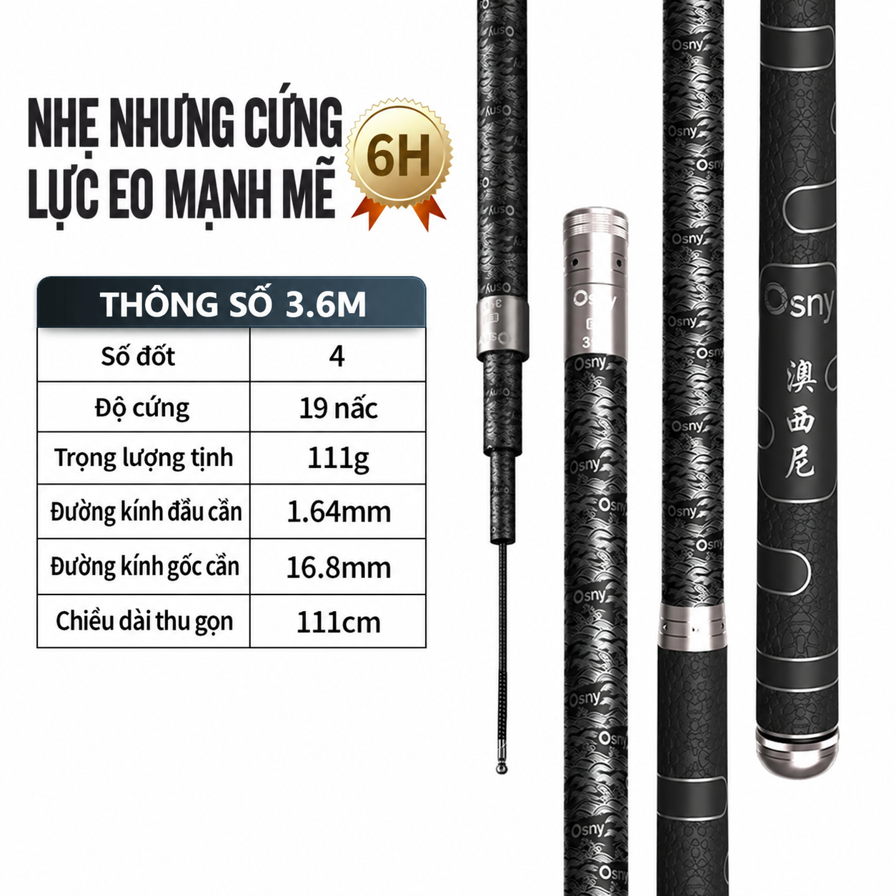 Cần Câu Đài Hắc Long Độ Cứng 6H Ngọn Xoay 360_thumbnail_8