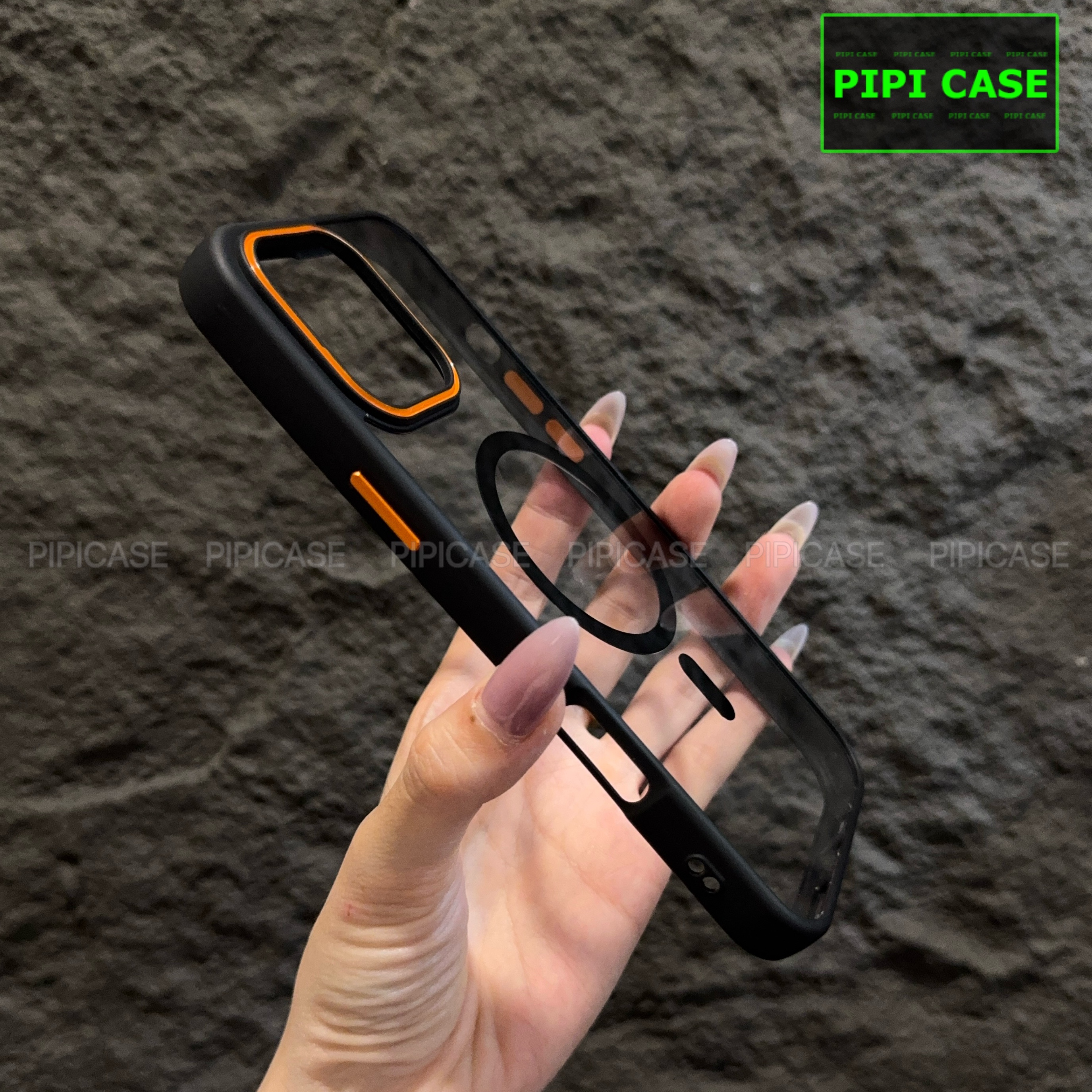 Ốp Lưng iPhone 16 Pro - KM Color - Đen_thumbnail_5