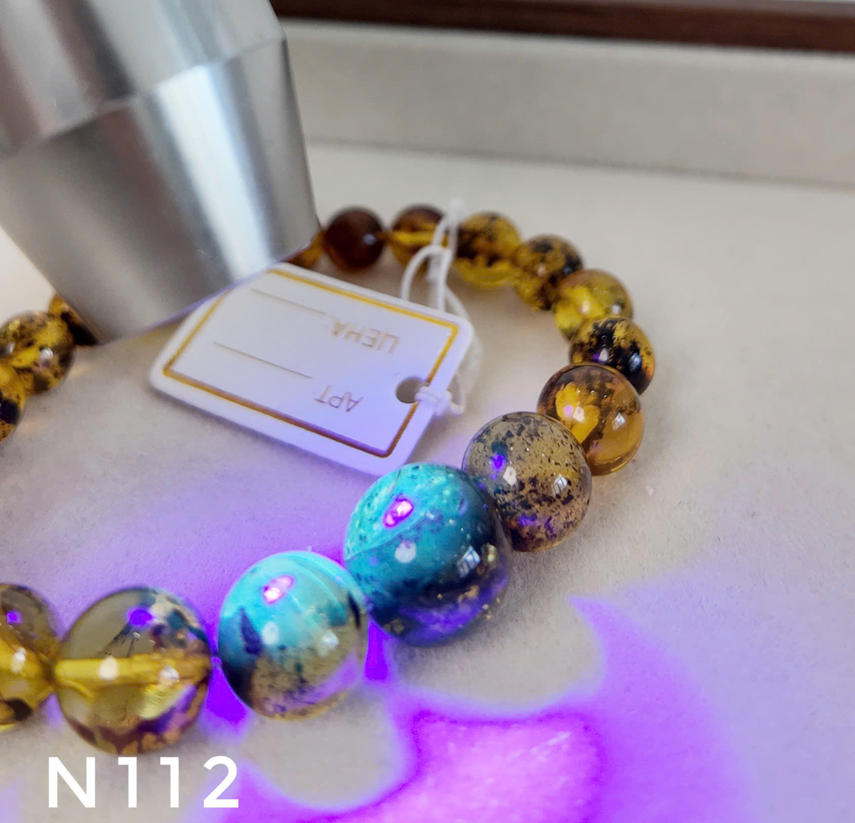 Vòng Tay Hổ Phách Rêu Đầm Lầy Đa Sắc Dáng Đuổi – N112_thumbnail_4