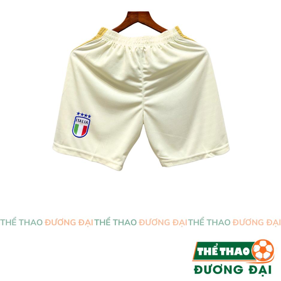 Quần Áo Bóng Đá ĐT Ý Kem 2026 Thun Mè Thoáng Khí Thể Thao Đương Đại_thumbnail_2