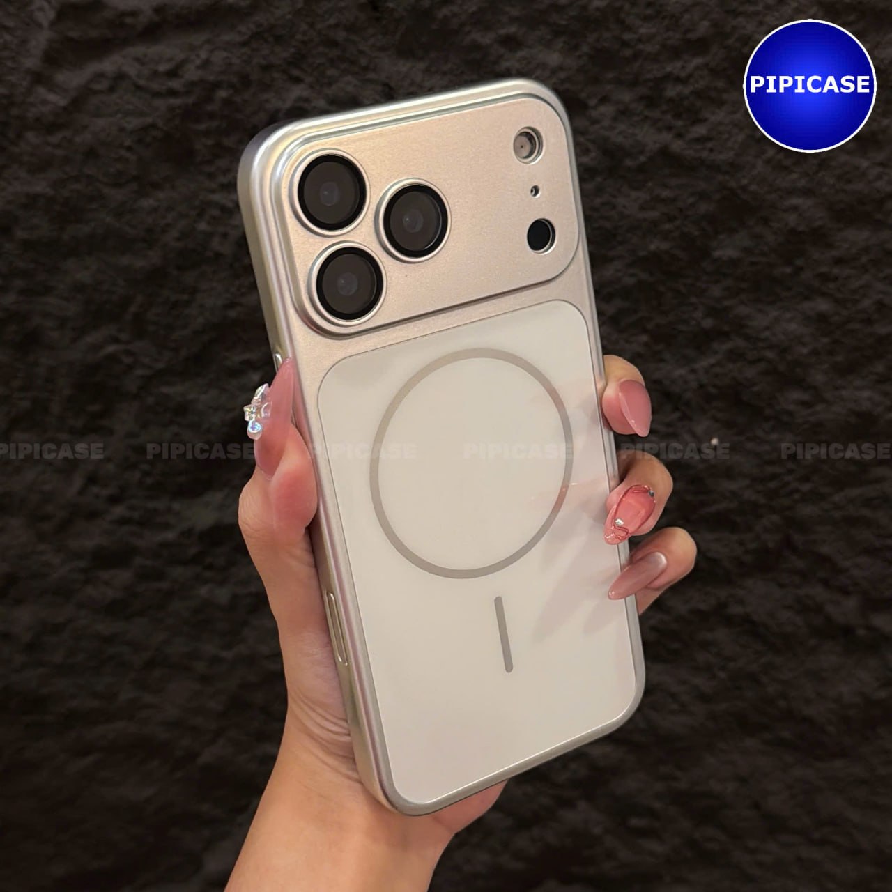 Ốp Lưng iPhone 18 Pro Max - Kan - Bạc_thumbnail_1