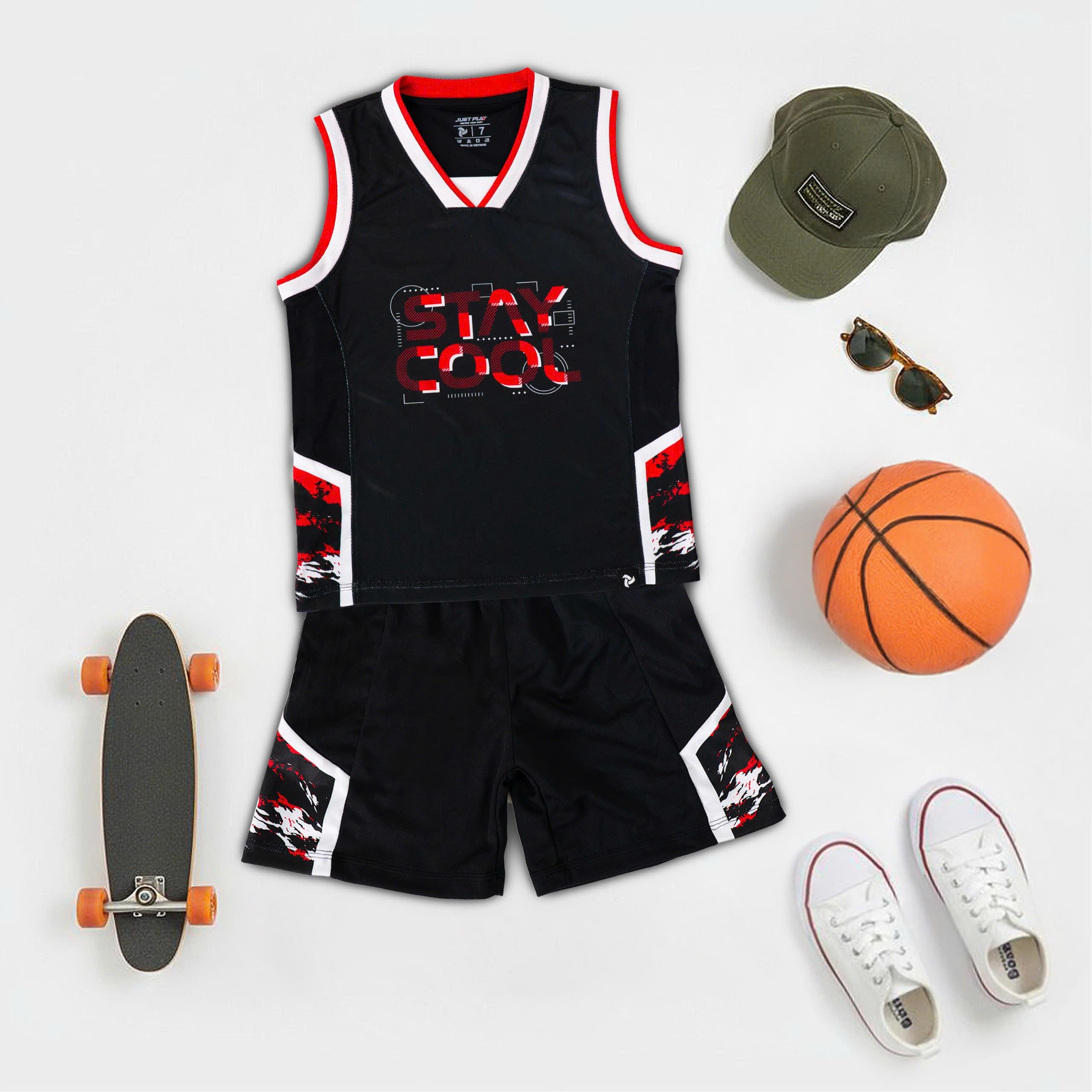 Bộ Thể Thao Trẻ Em Just Play KID06 Ba Lỗ Thun Mè Cao Cấp Thoáng Khí Thể Thao Đương Đại_thumbnail_4