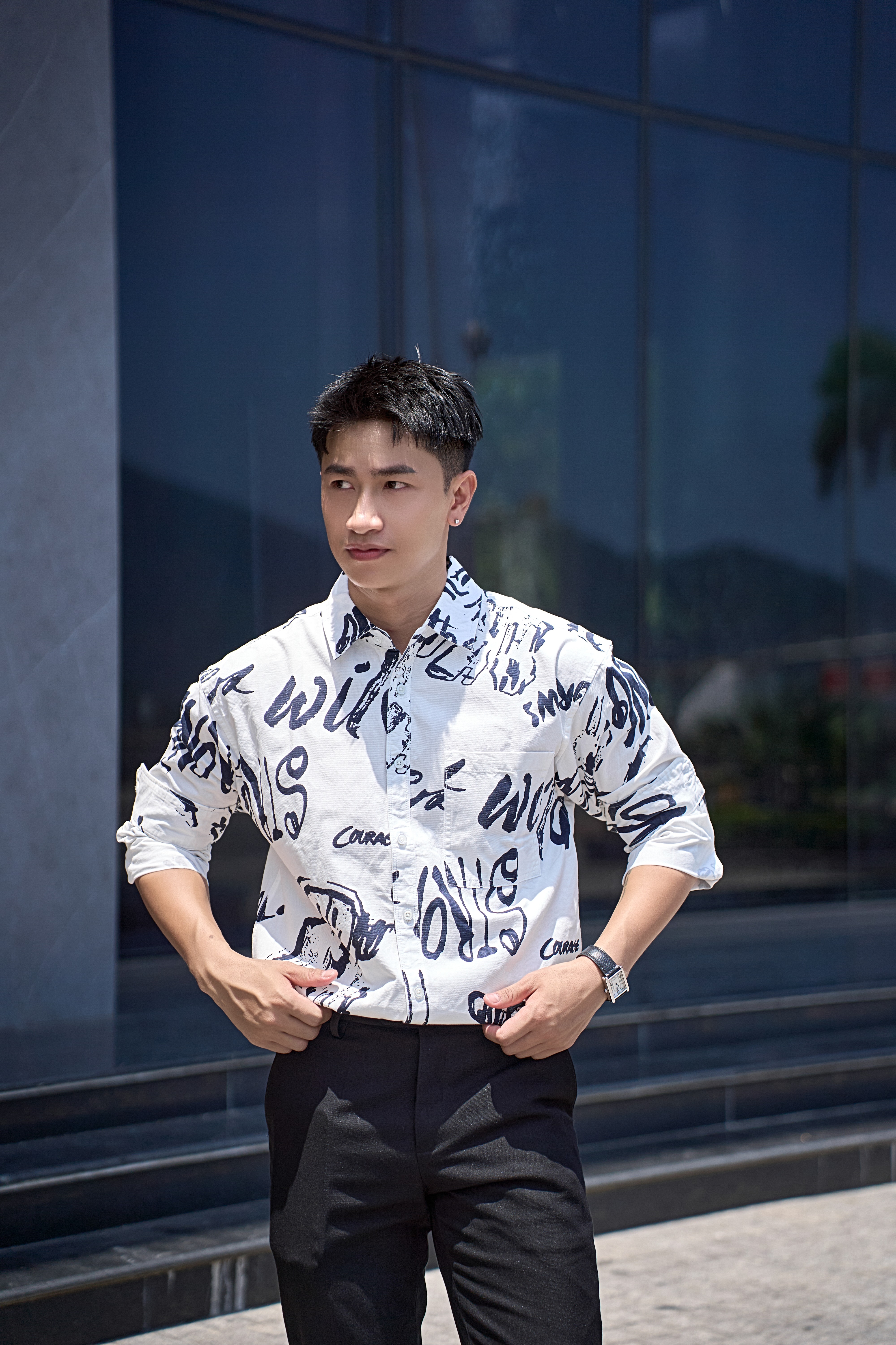 SA111 - Áo Sơ Mi Nam Phong Cách Nhật Bản In Nghệ Thuật Dài Tay Chất Cotton Mềm Mại_thumbnail_7