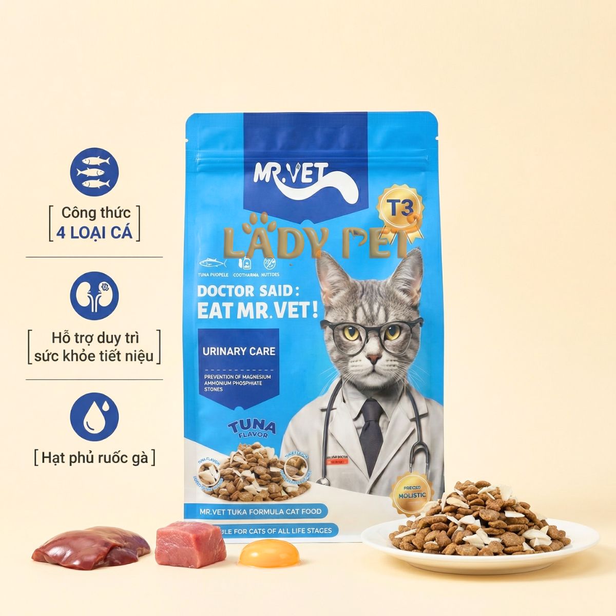 Hạt cho mèo MR VET T3 cho mèo (1KG)_thumbnail_6