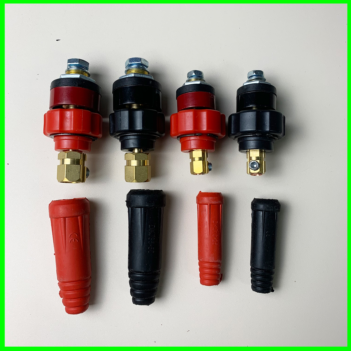 Bộ Giắc Máy Hàn Ren Xoáy 10-25 / 35-50 Đực Cái_thumbnail_2