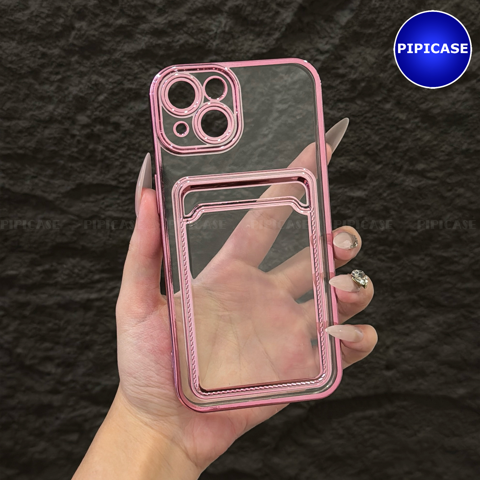 Ốp Lưng iPhone 14 - Ốp Thẻ - Hồng_thumbnail_13
