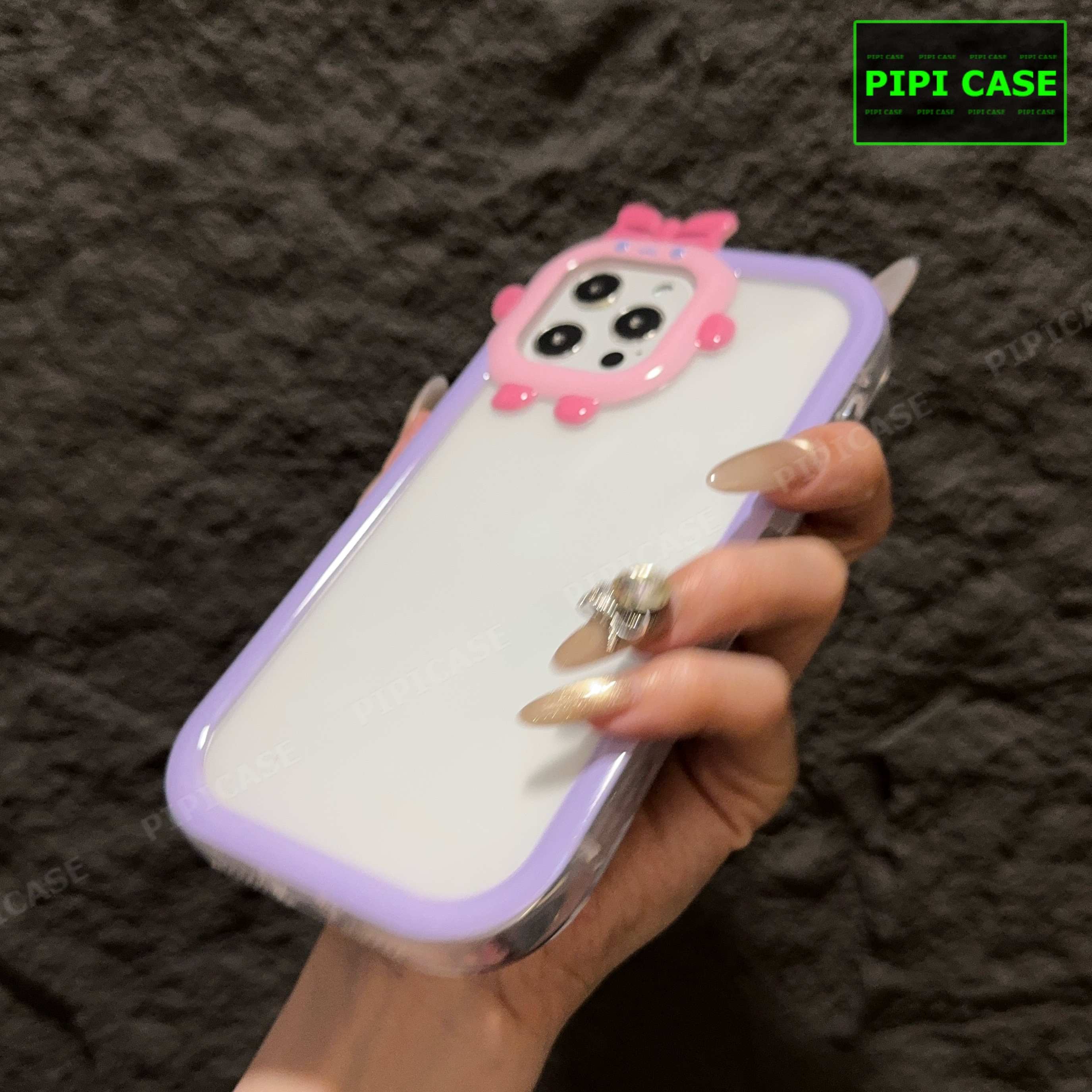 Ốp Lưng iPhone 12 Pro - Chic Cute - Tím_thumbnail_7