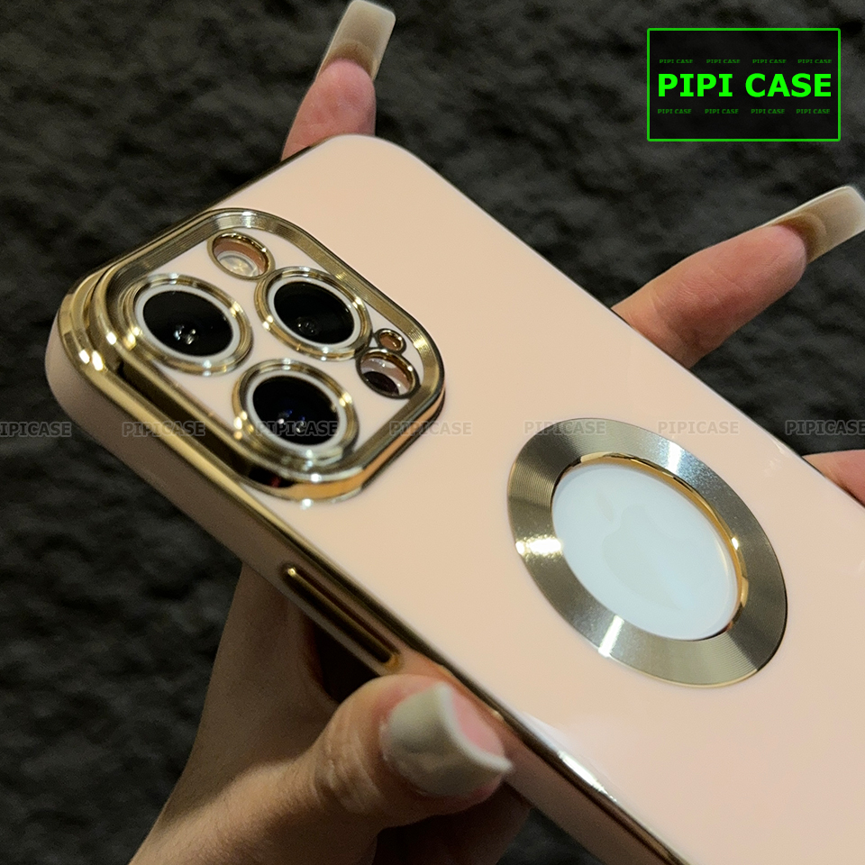 Ốp Lưng iPhone 13 Pro Max - Pandora - Vàng Hồng_thumbnail_1