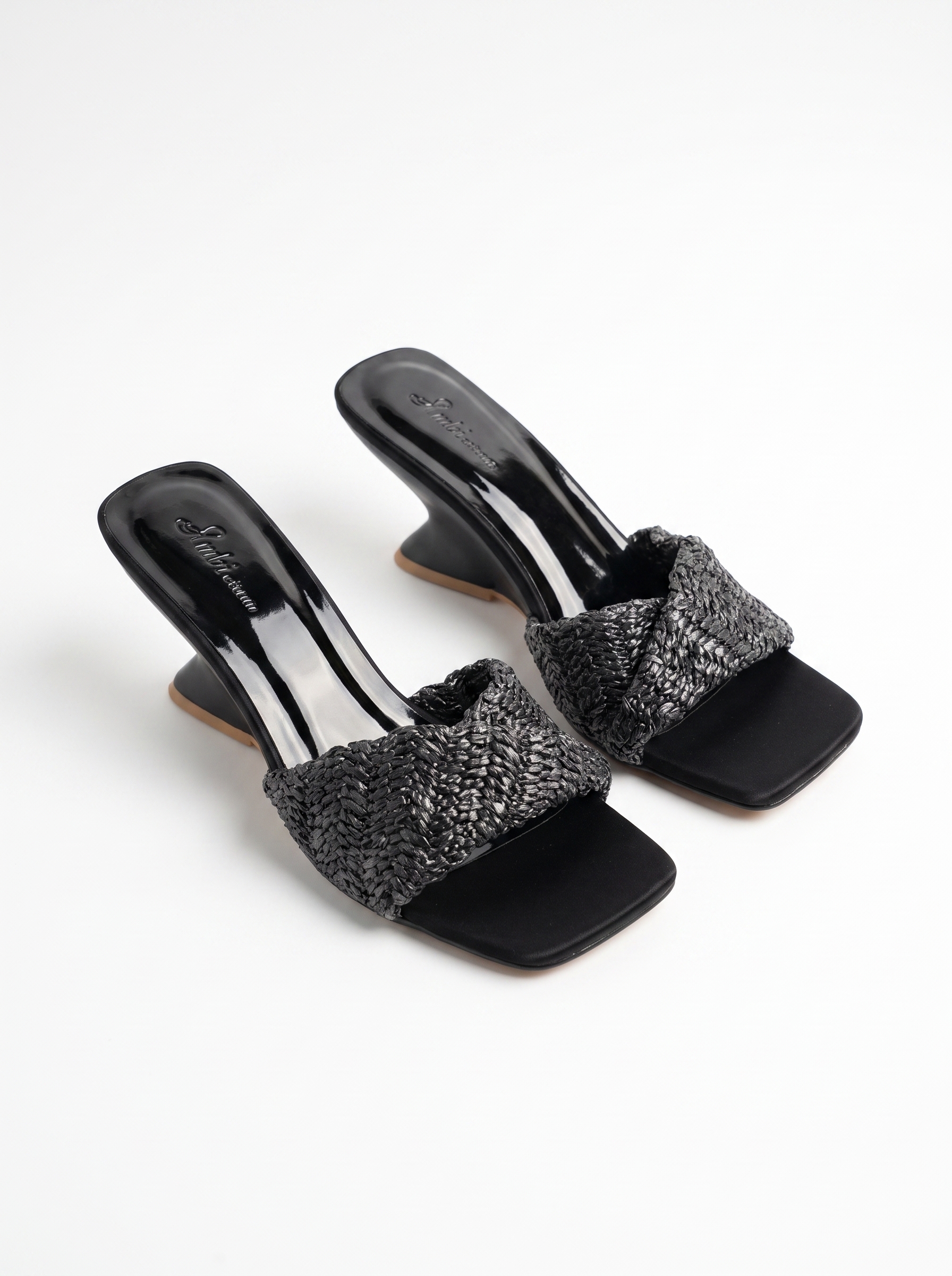 Guốc thiết kế gót 5cm CECILE màu đen