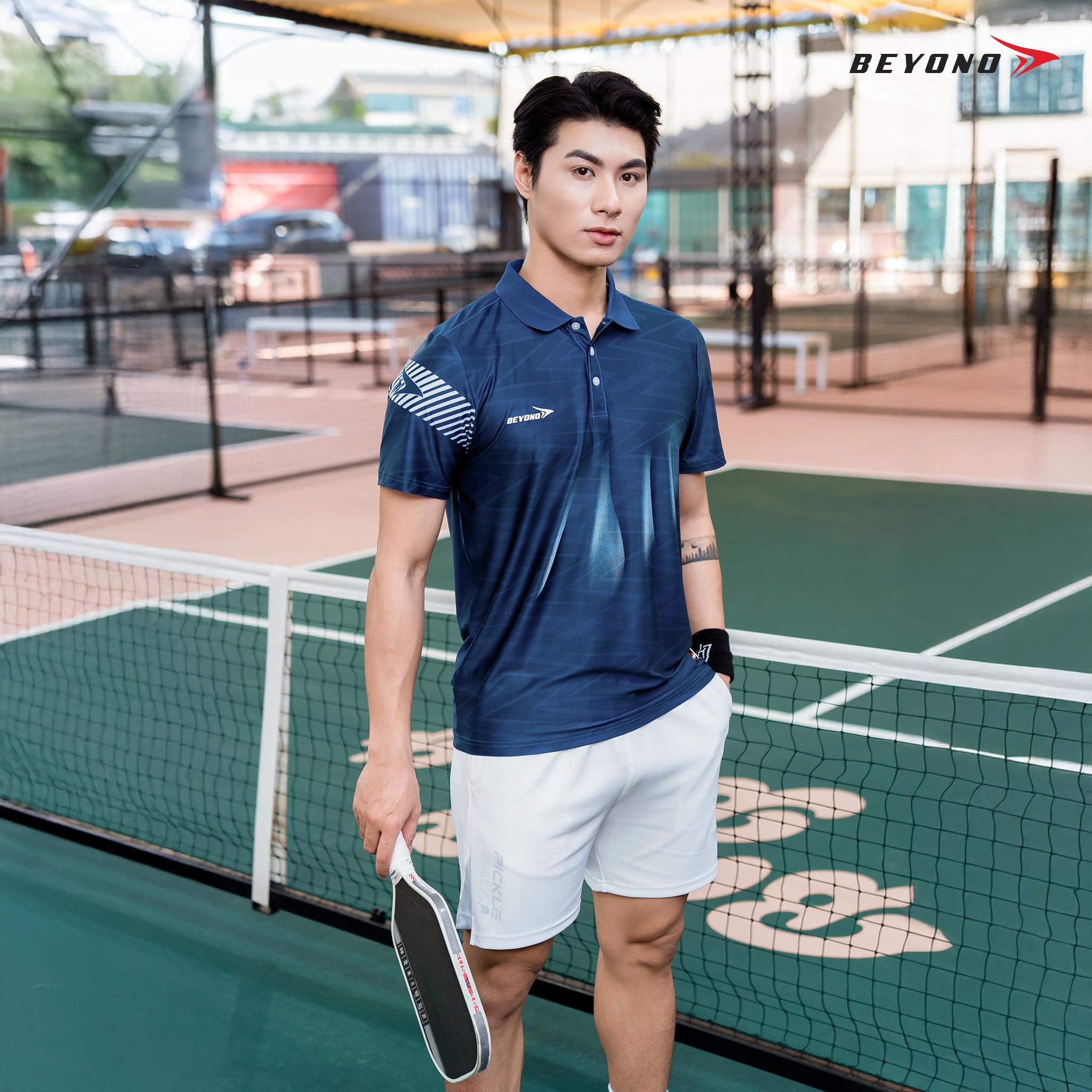 Áo Pickleball Beyono DINK II PK01 Thun Mè Cao Cấp Thoáng Mát Thể Thao Đương Đại_thumbnail_2