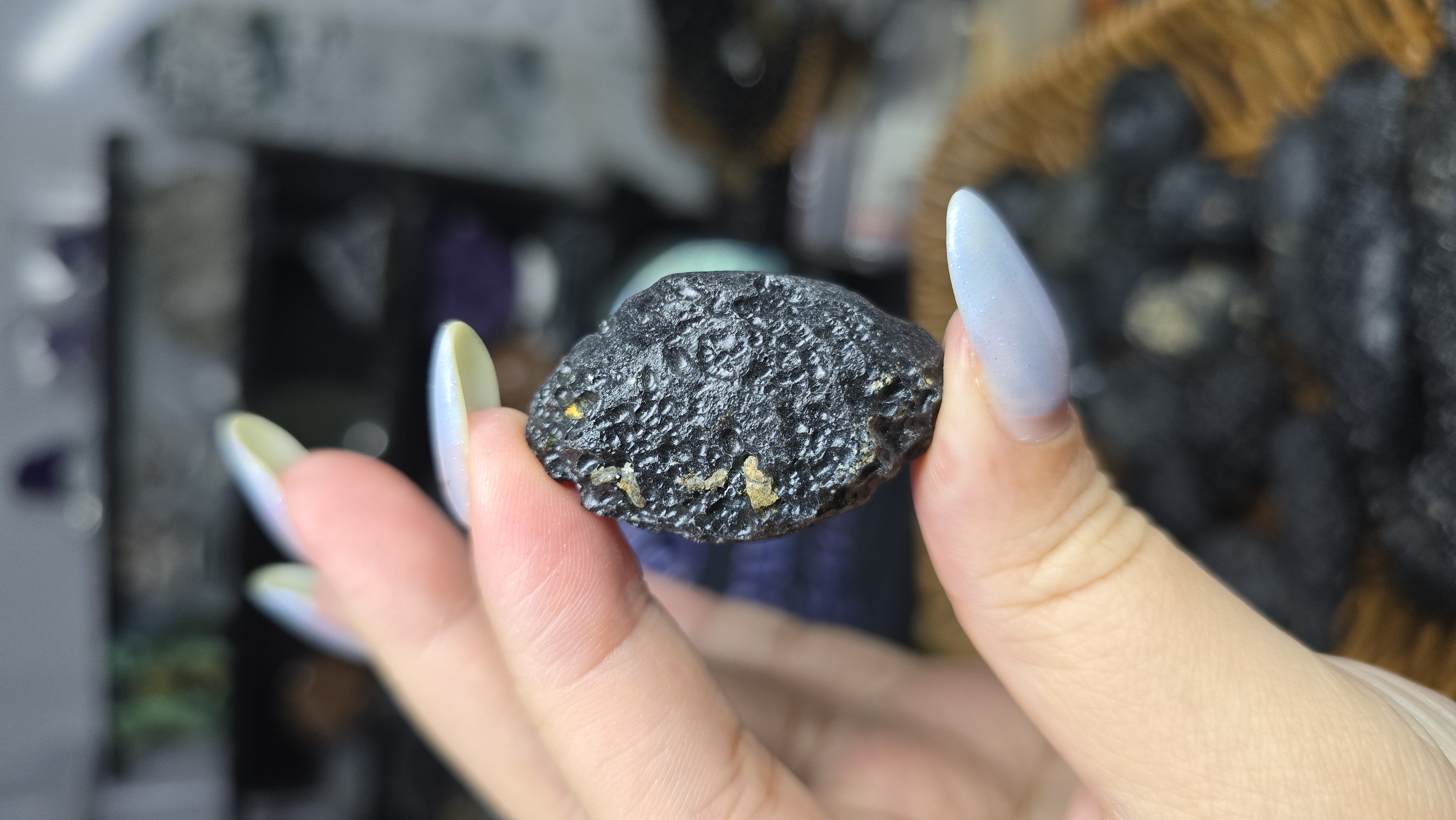 Indochinite Tektite Thủy Tinh Thiên Thạch Đông Dương