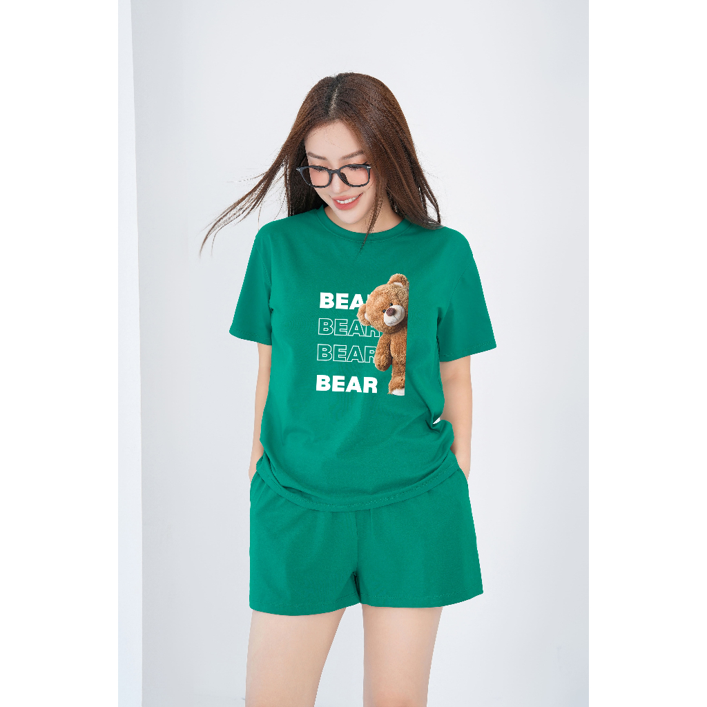 [XẢ KHO BỘ FORM RỘNG] -  Bộ quần áo thun nữ dáng rộng nhiều hình in - LOZA XB013_thumbnail_29