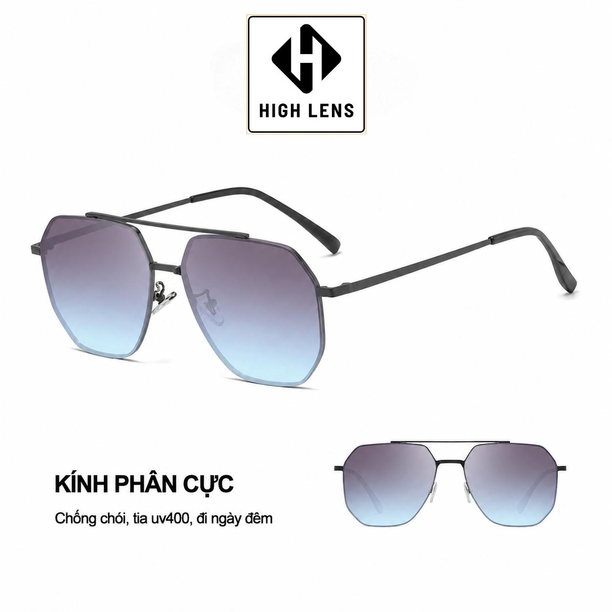 [Kính Râm Cao Cấp V3 Gradient] Kính Râm 2 Màu Cực Đẹp Cho Nam Nữ, Kính Lái Xe