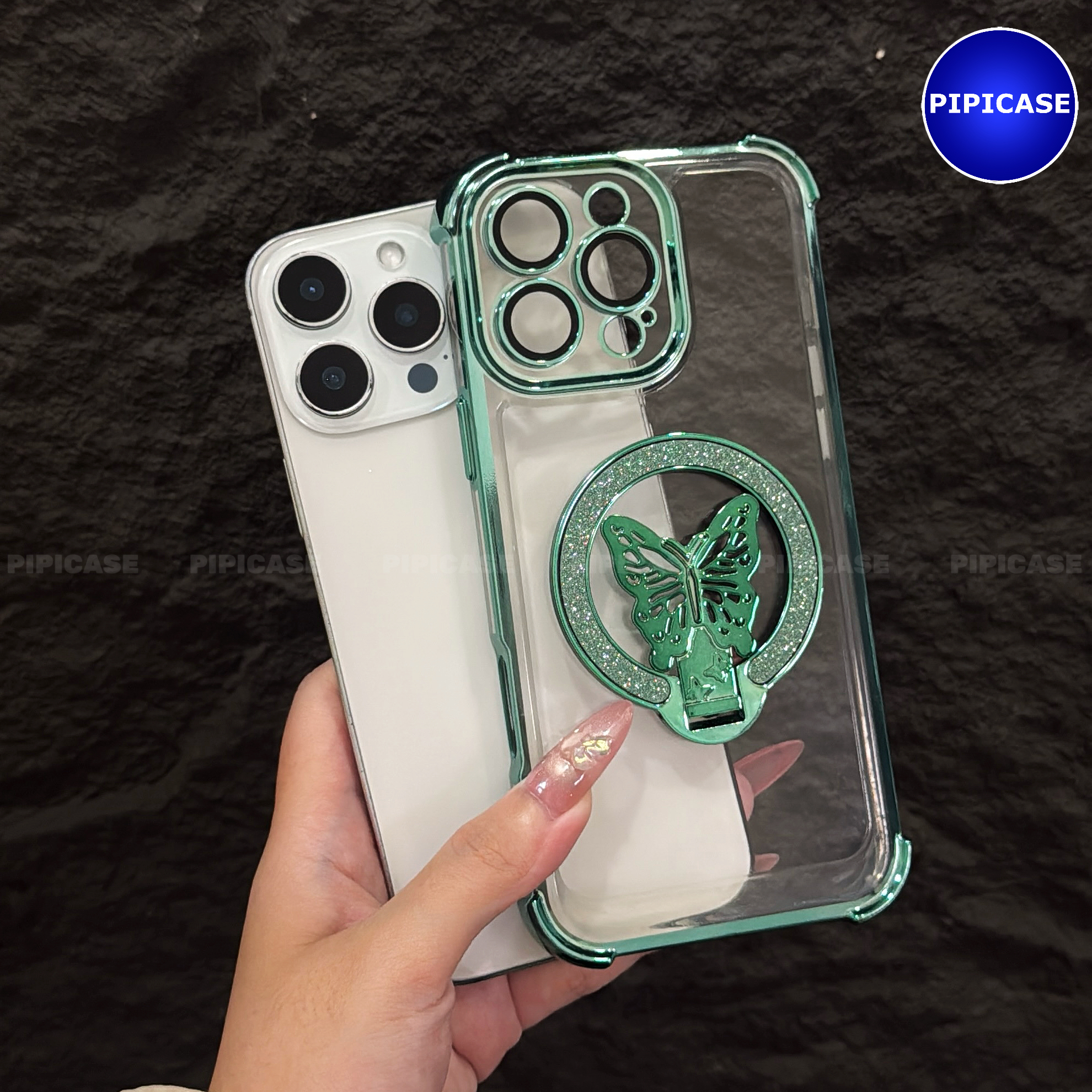 Ốp Lưng iPhone 16 Pro Max - MO - Xanh Lá_thumbnail_6